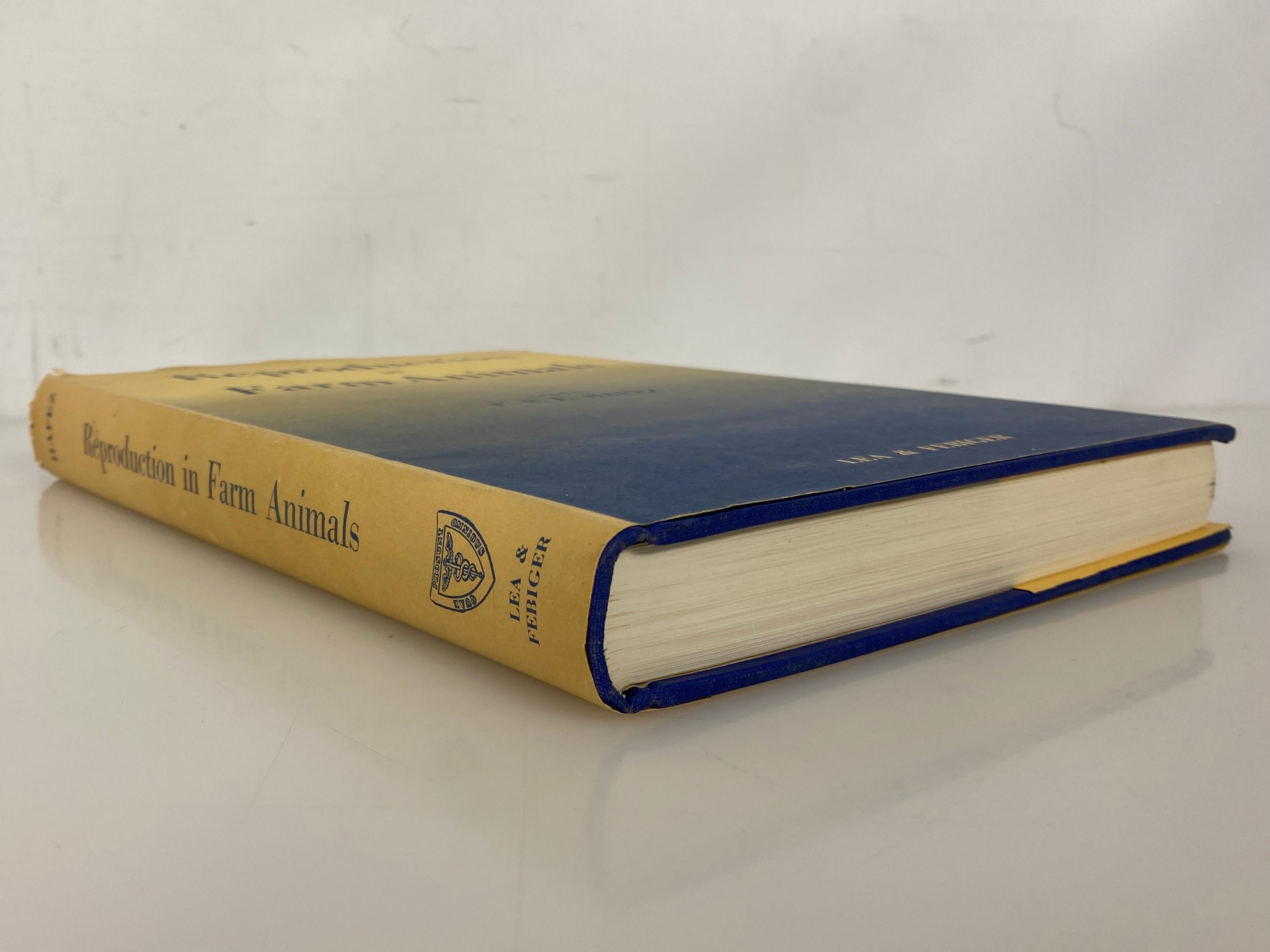 Reproduction in Farm Animals by E.S.E. Hafez 1962 HC DJ