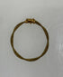 Restrung Brass and Metallic Gold Wire Ring