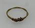 Restrung Bronze and Brass Spring Wire Ring