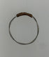 Restrung Bronze and Silver Wire Ring
