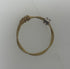 Restrung Gold and Brass Spring Wire Bead Ring