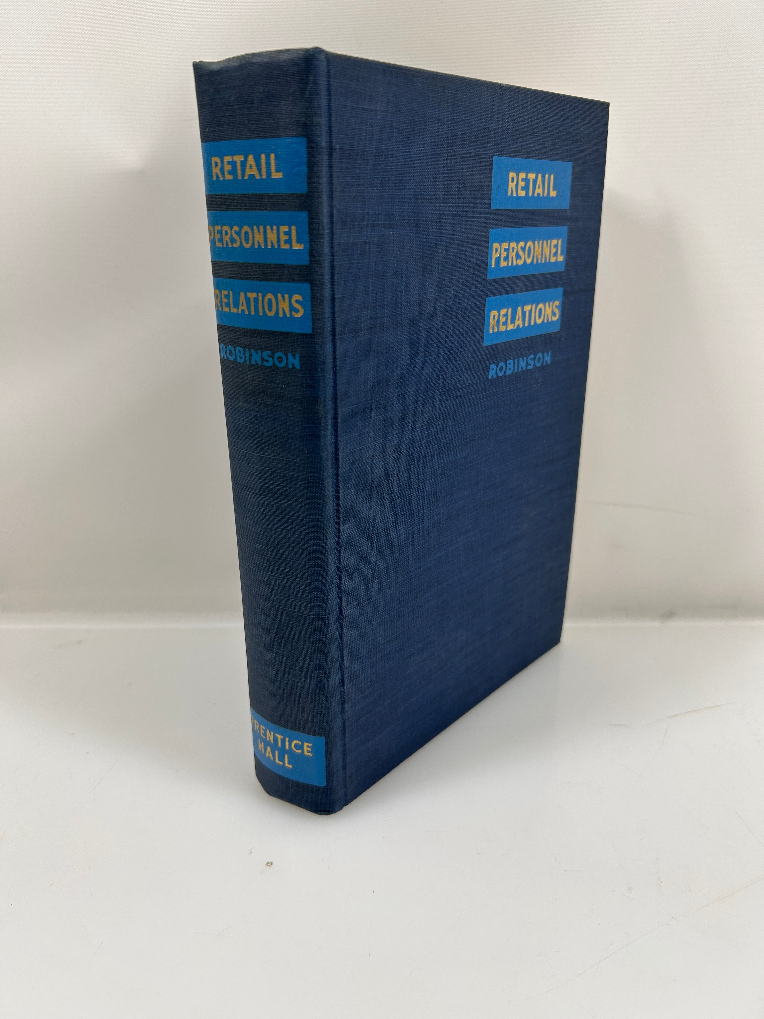 Retail Personnel Relations by Robinson 1953 Fifth Printing HC