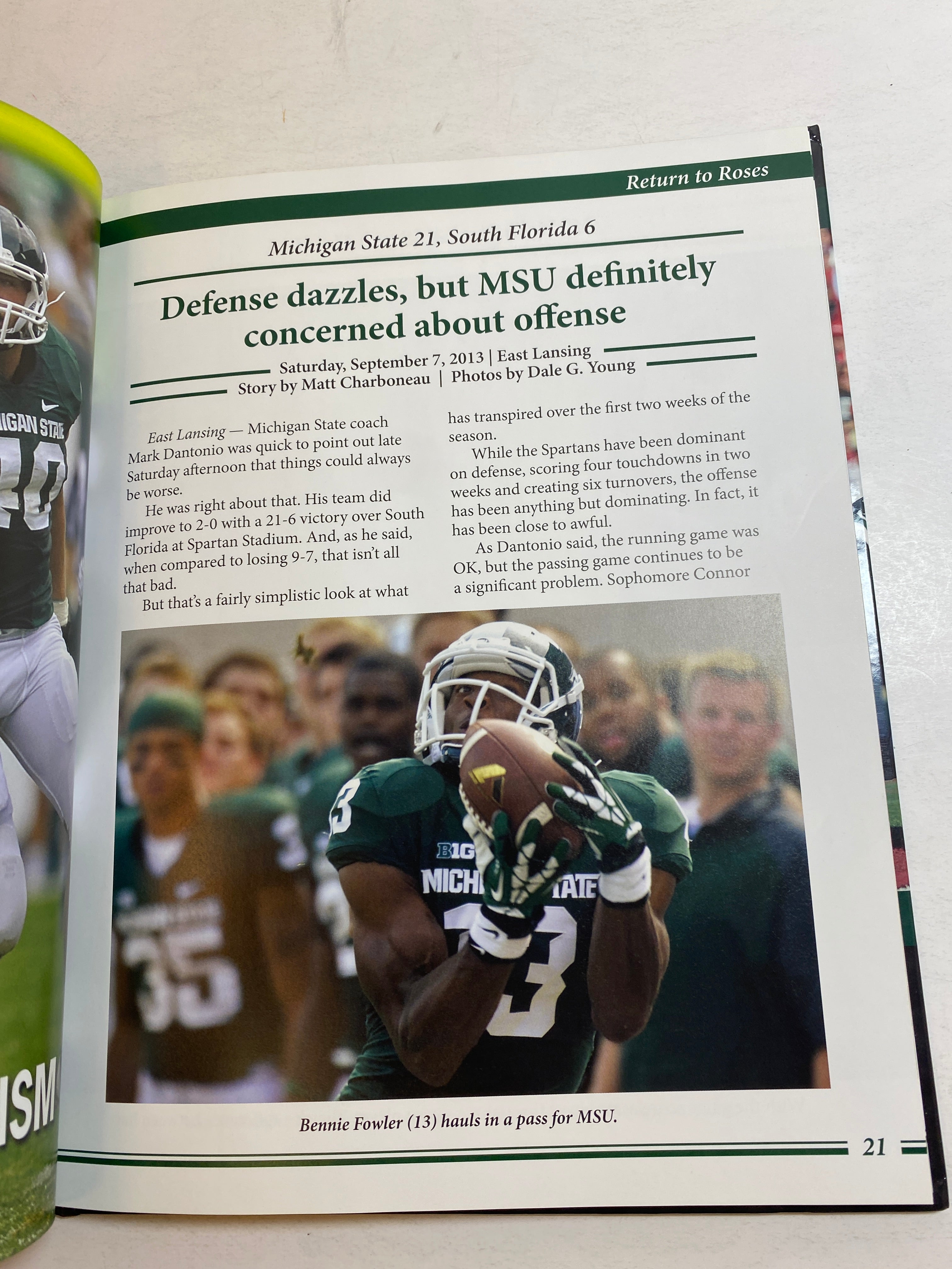 Return to Roses: MSU Rose Bowl 2014 Detroit News Special