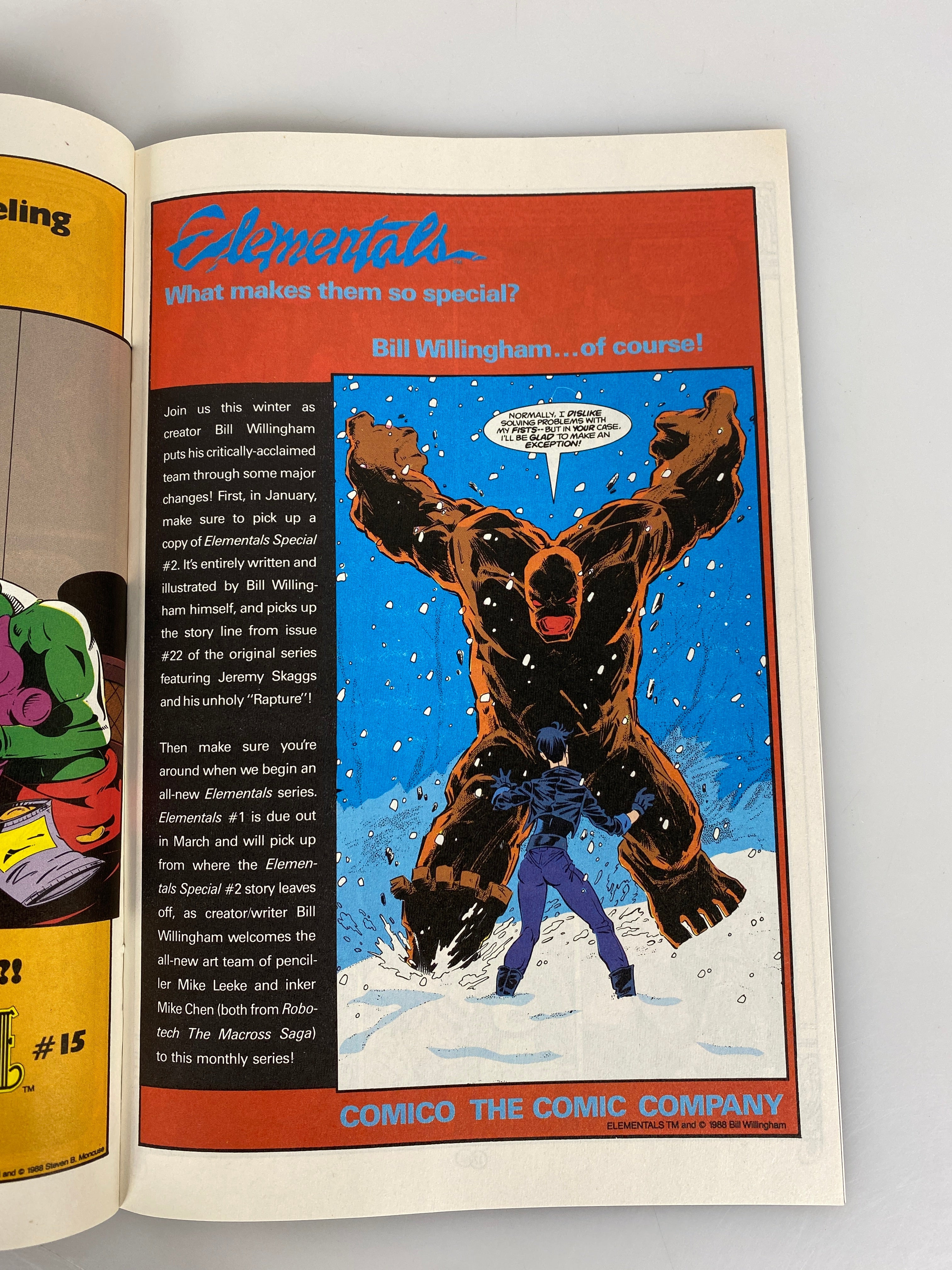 Ribit Comic #1 by Frank Thorne Comico 1989