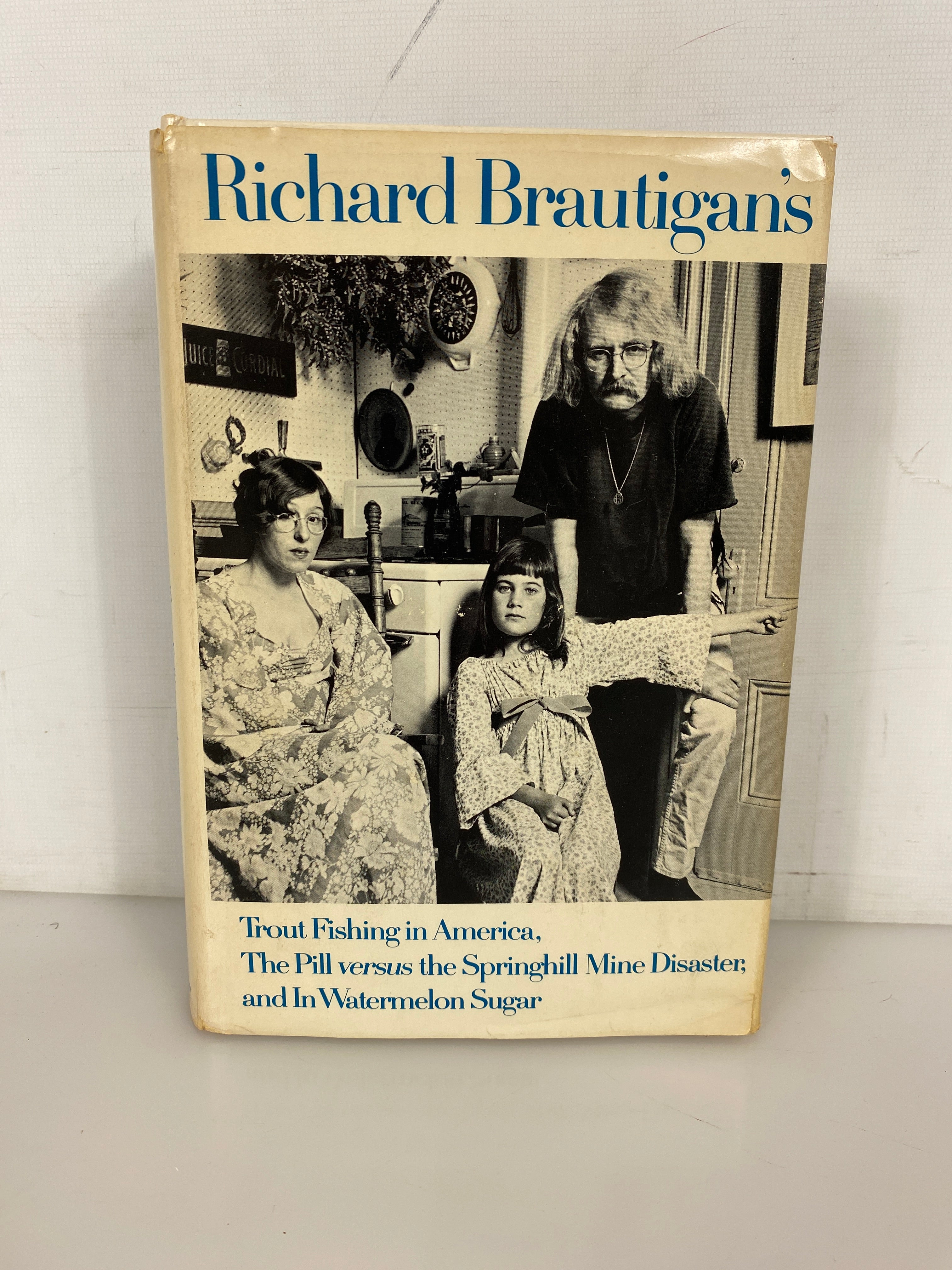 Richard Brautigan's Trout Fishing in America 1969 1st Edition 1st Print HCDJ