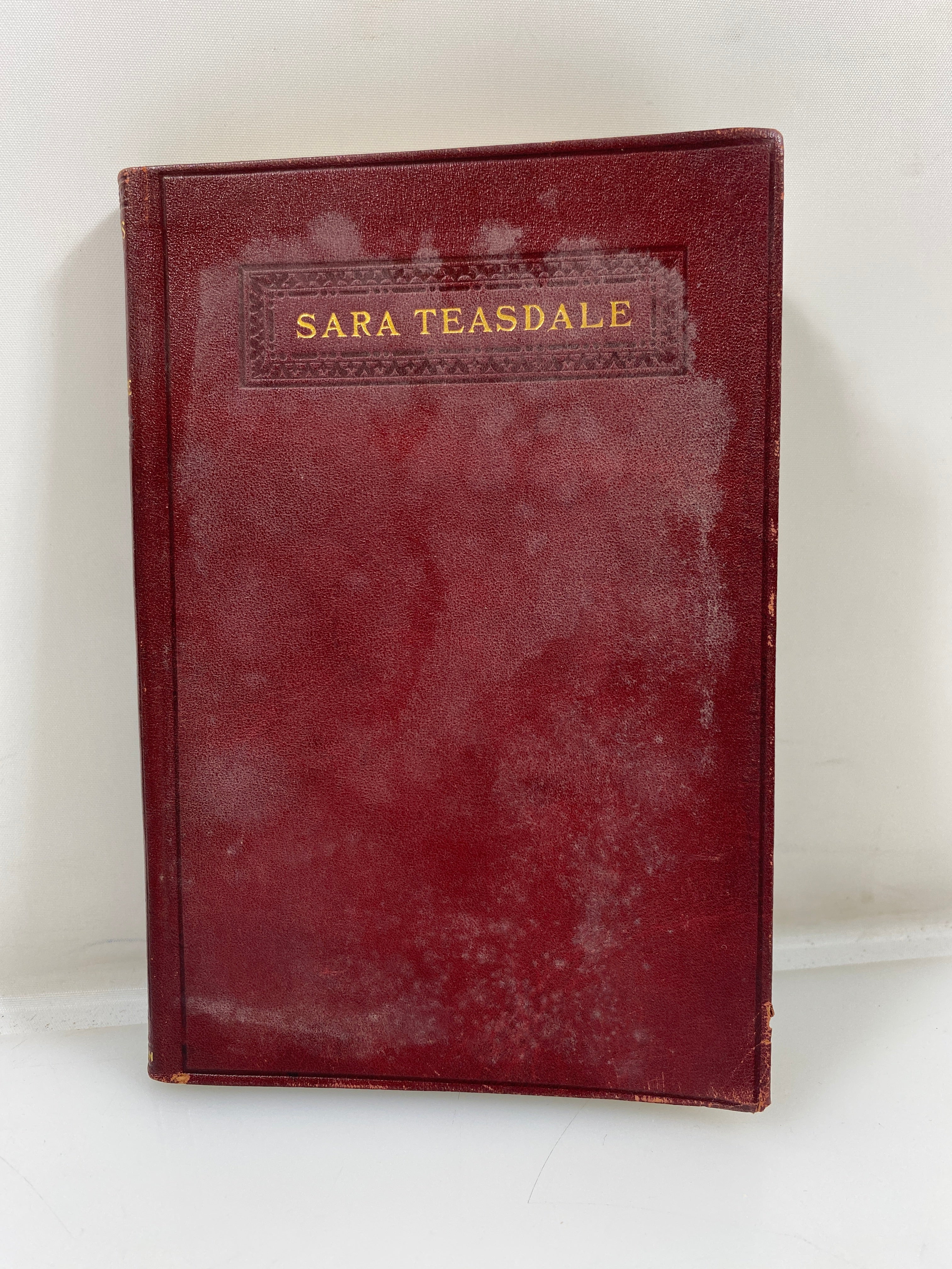 River to the Sea by Sara Teasdale 1916 HC