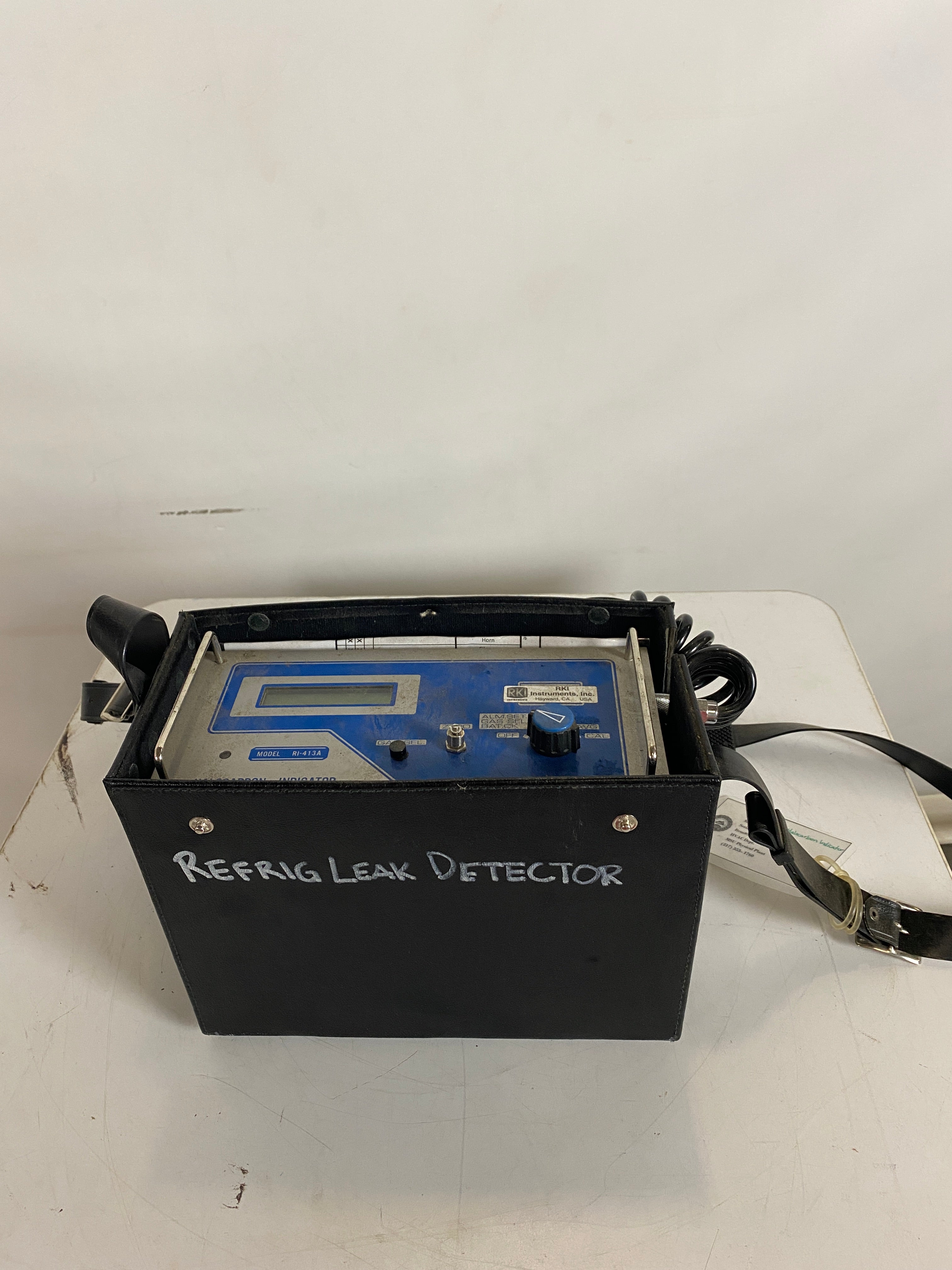 RKI Instruments Halocarbon Indicator Refrigerator Leak Detector