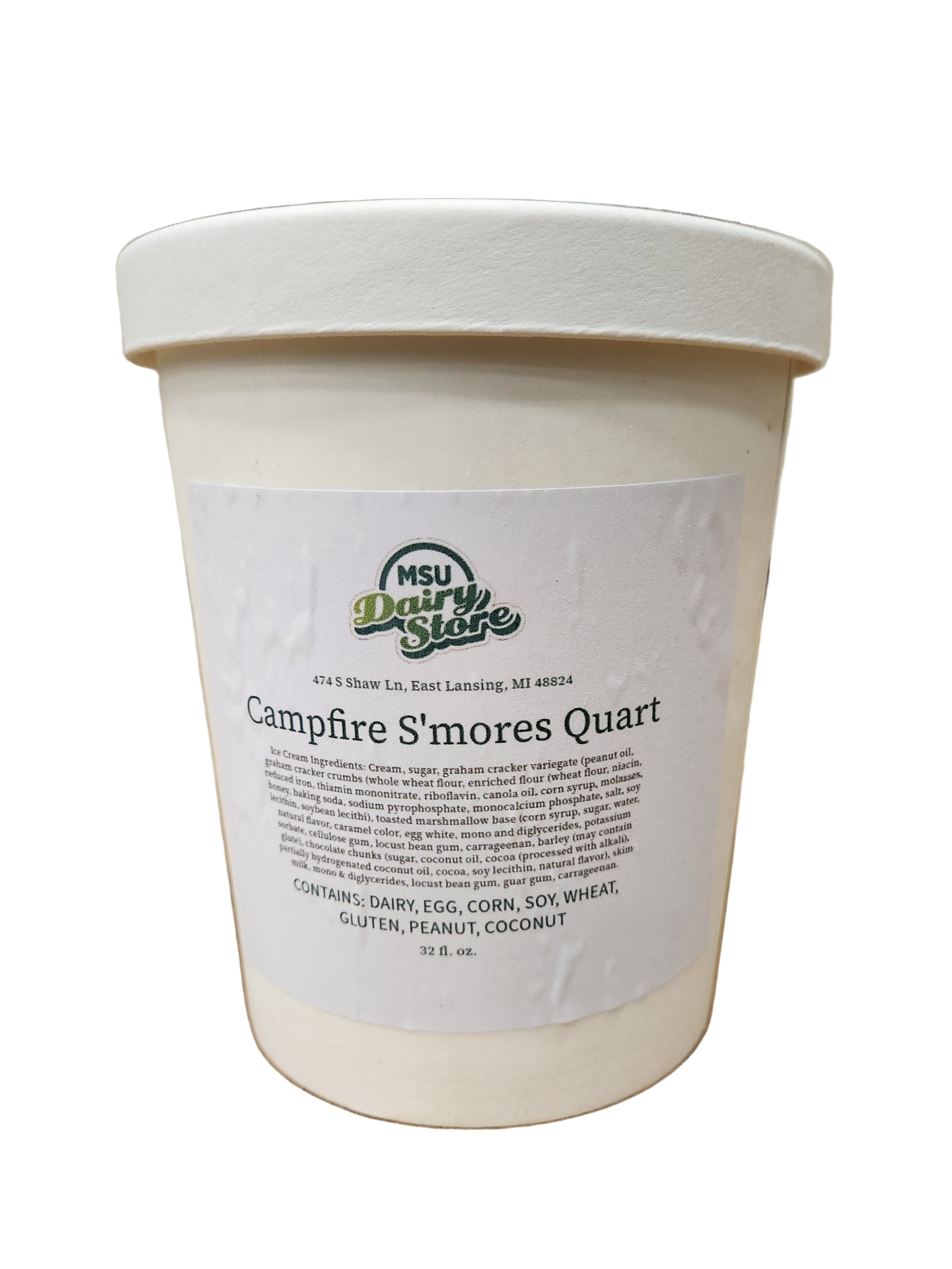 MSU Dairy Store Campfire S’mores Quart