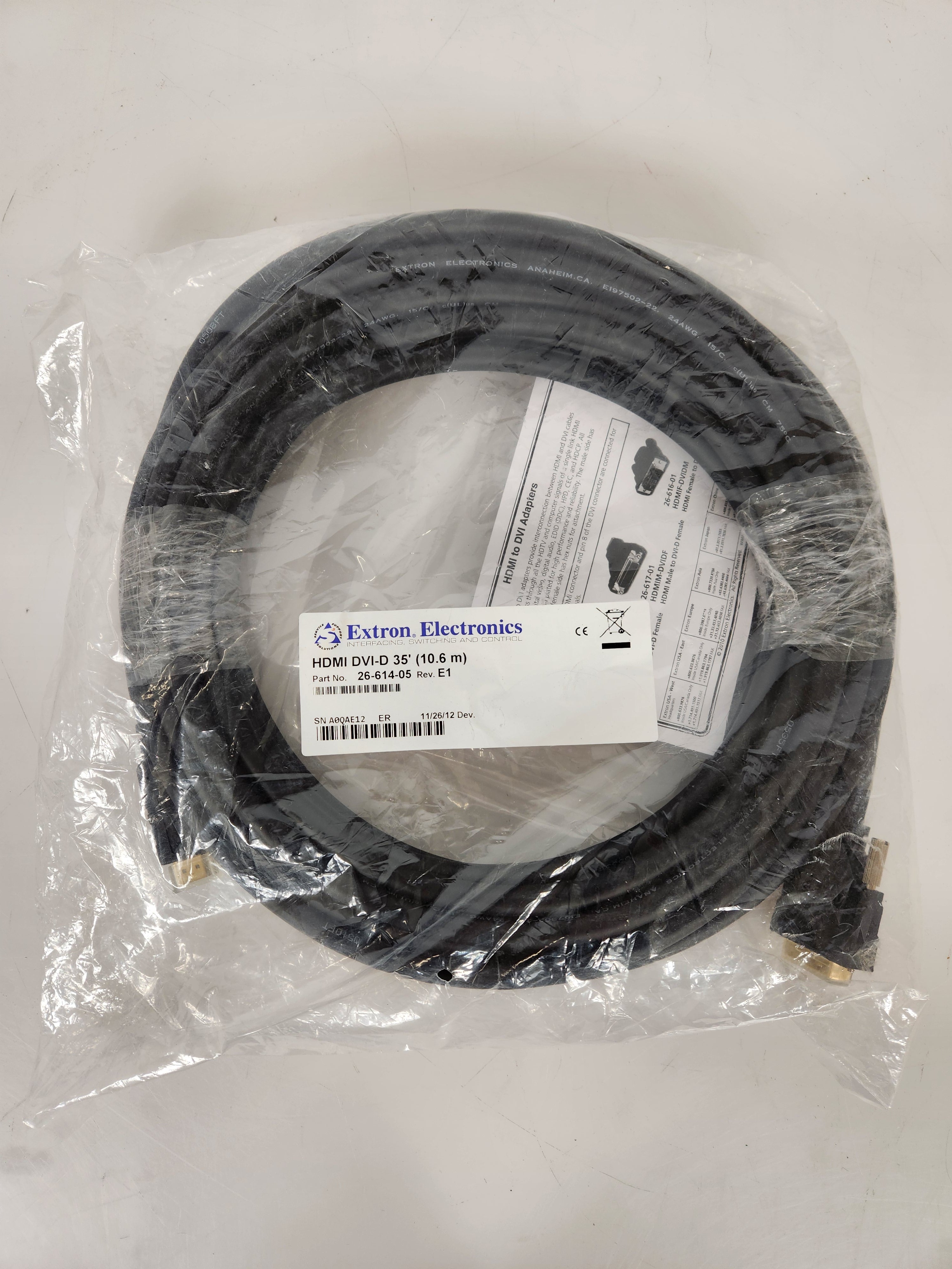 Extron Electronics HDMI to DVI-D 35' Cable