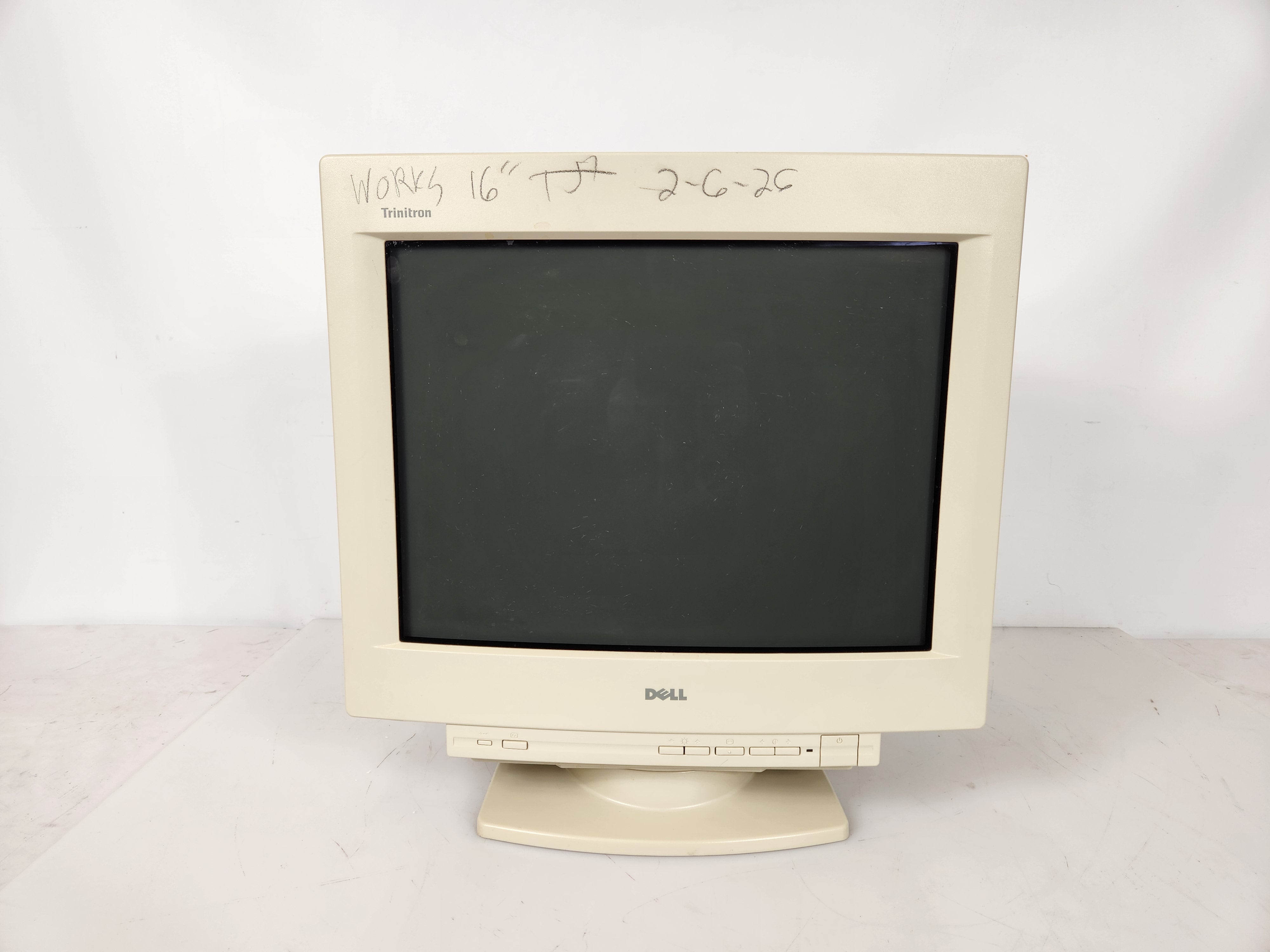 Dell D1025TM 16" Trinitron CRT Monitor