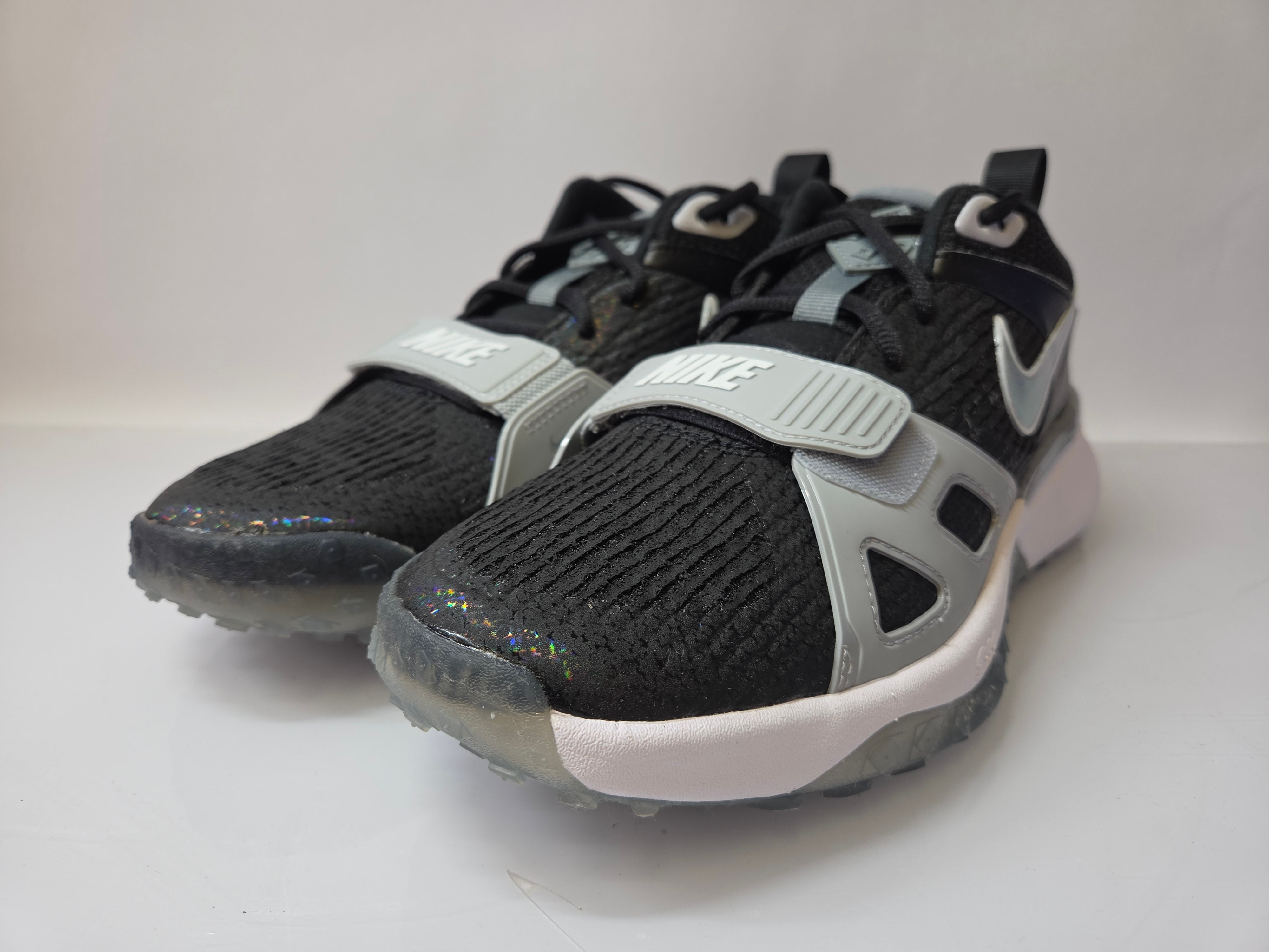 Nike Black Air Zoom Diamond Elite Turf Baseball Shoes Men's Size 10