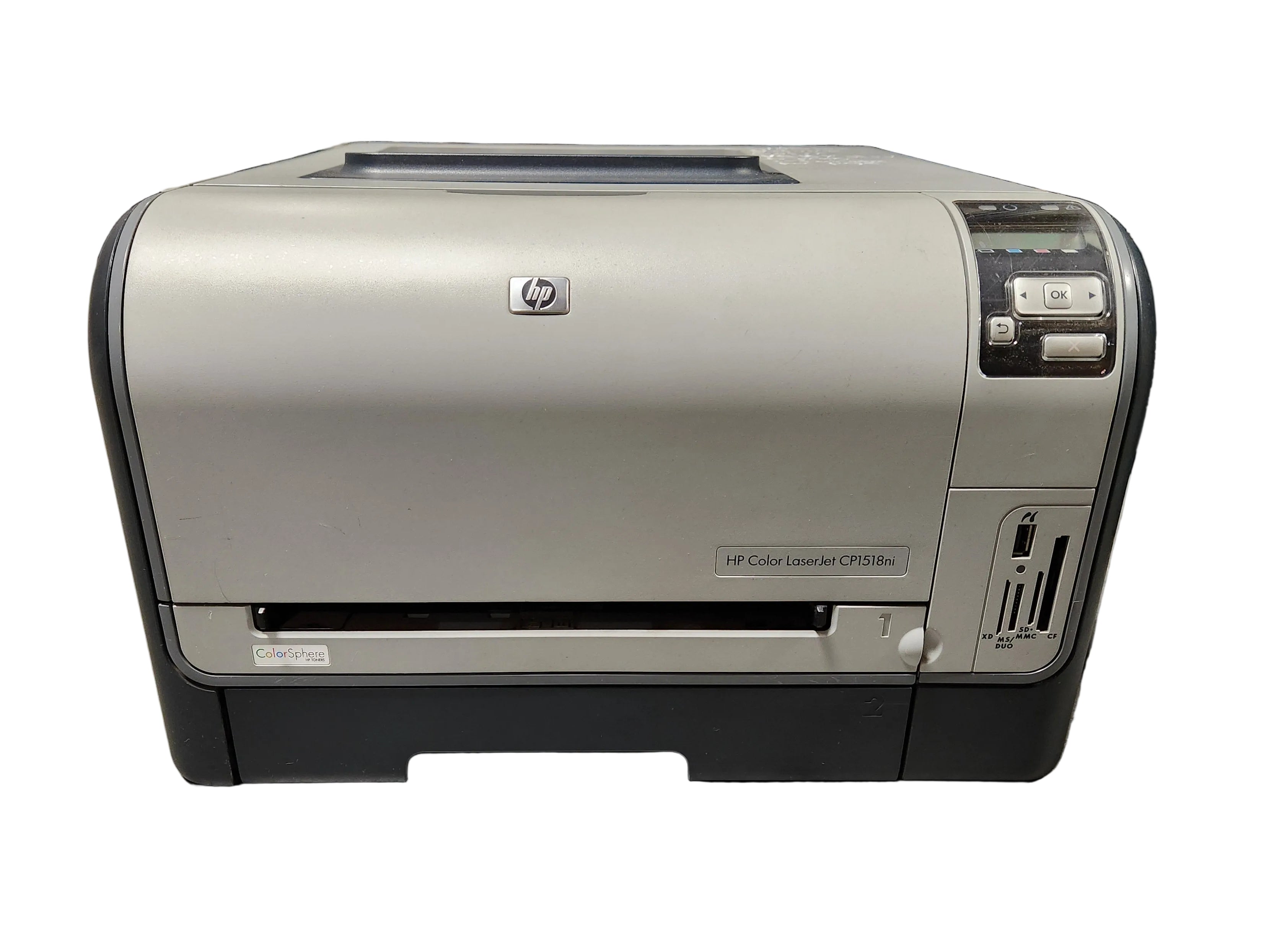 HP Color LaserJet CP1518ni Laser Printer *Slow Print*