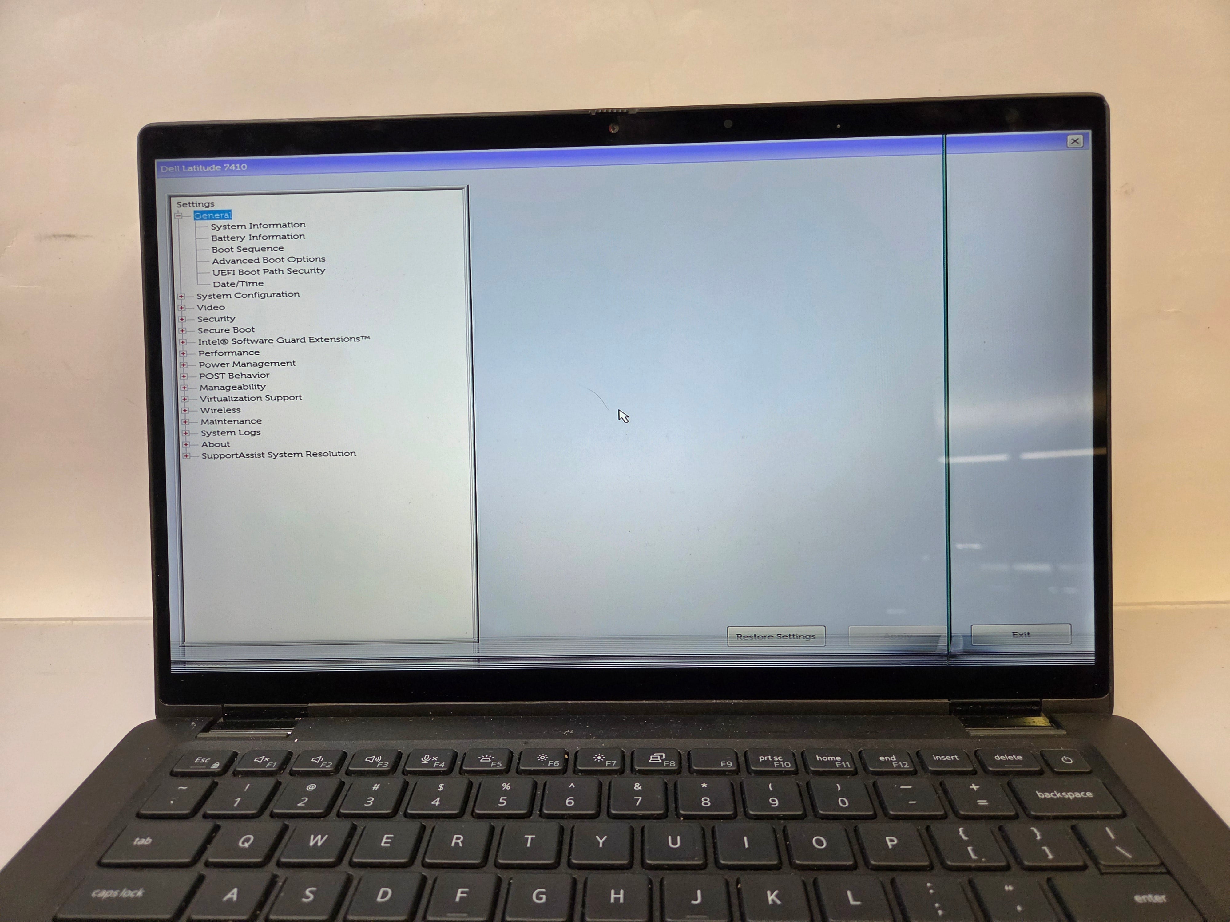 Dell Latitude 7410 2-in-1 i7 10th Gen *No HDD Lines on Screen*