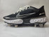 Nike Black and White Alpha Hurache Elite 3 Low Baseball Cleats Men's Size 8.5