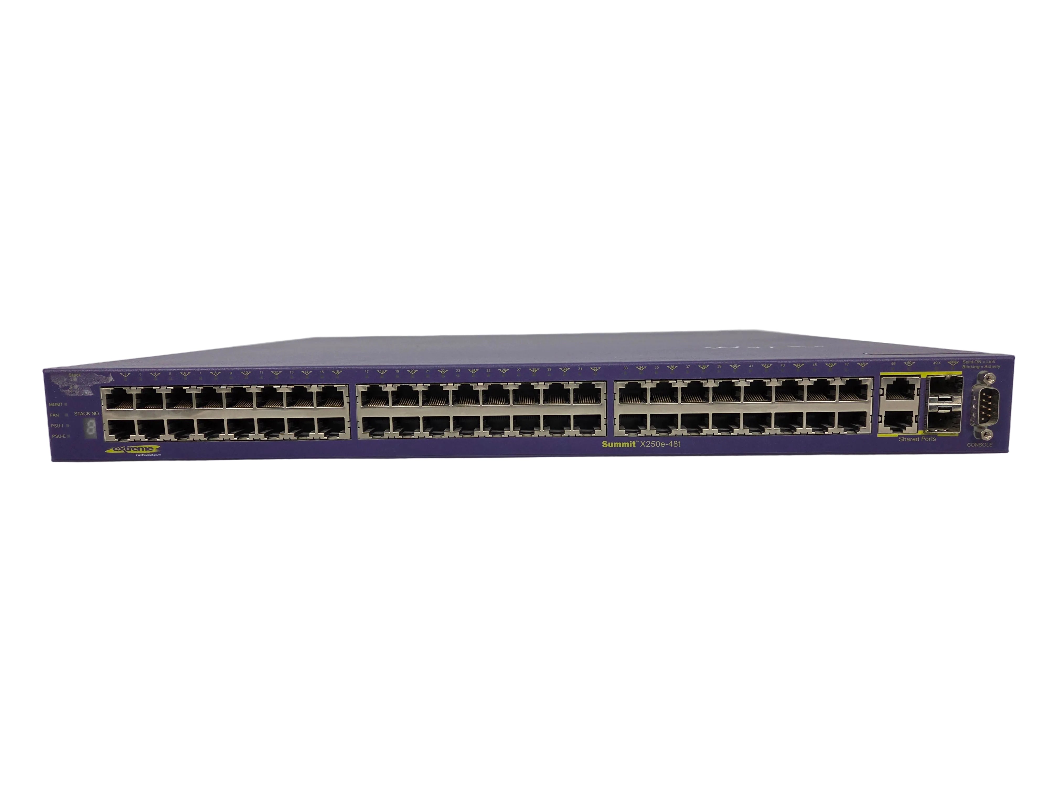 Extreme Networks X250e-48t 48-Port Network Switch