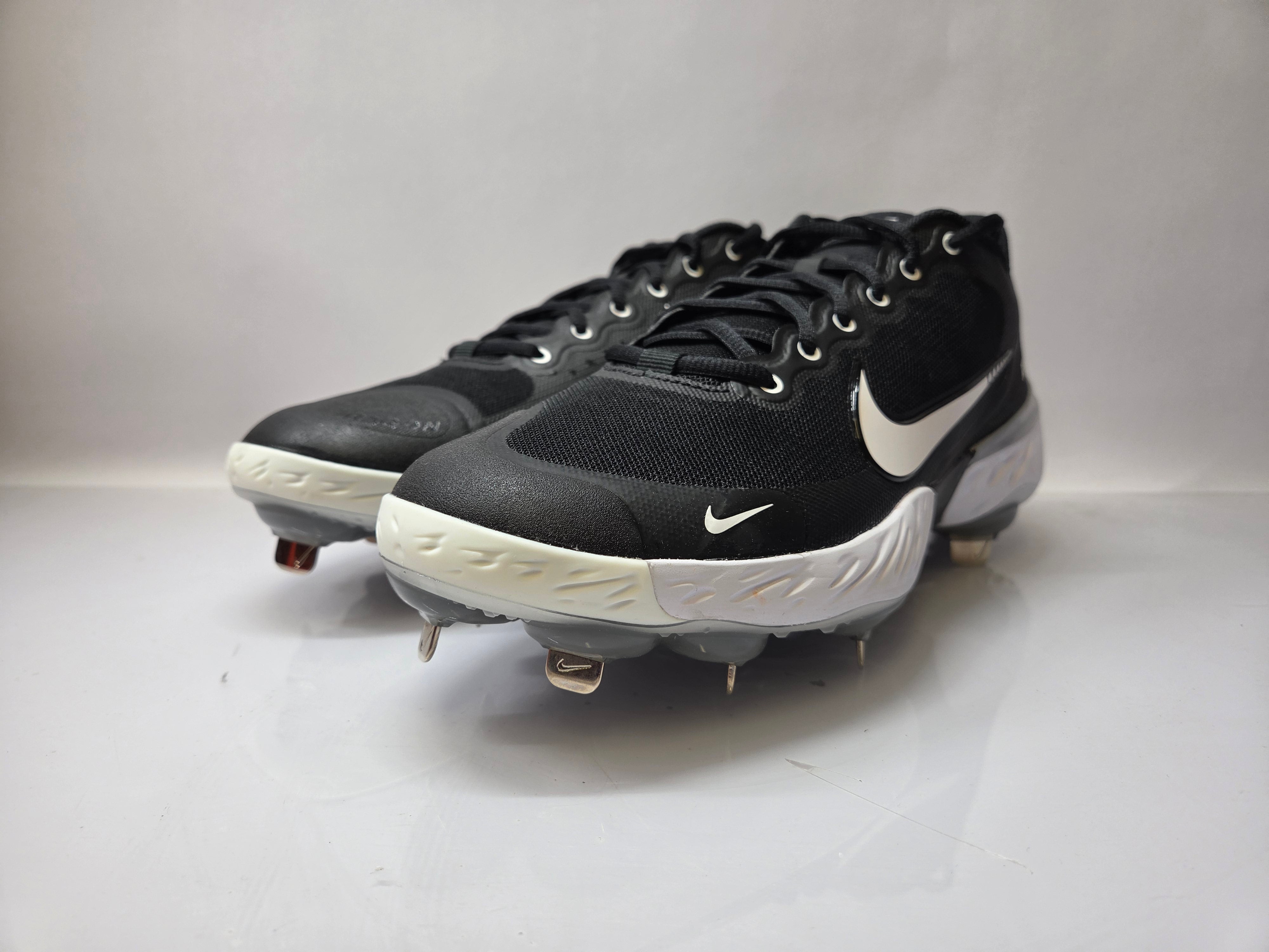 Nike Black Alpha Hurache Elite 3 Low Baseball Cleats Men's Size 9