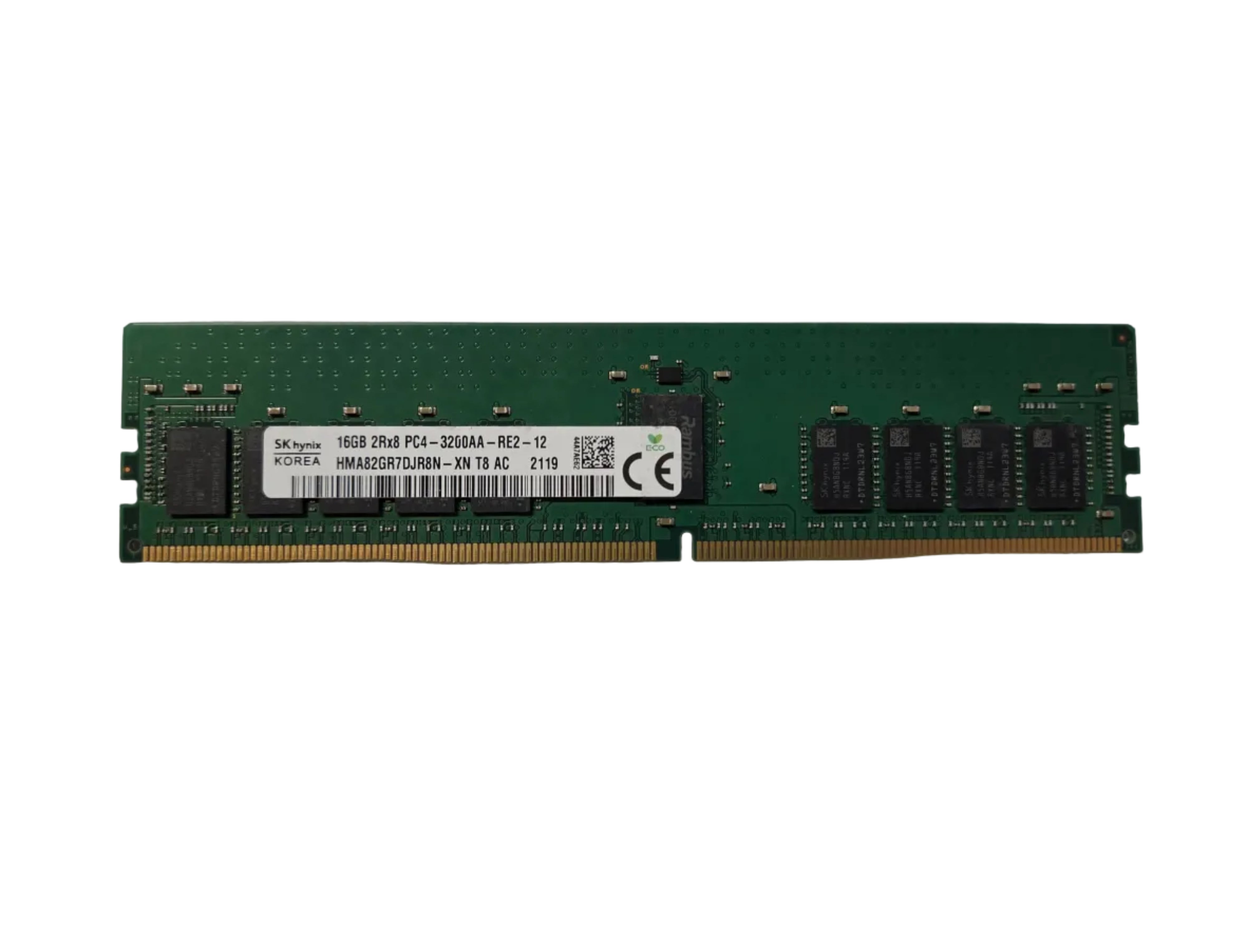 16GB 2Rx8 PC4-25600 DDR4-3200 ECC Registered RAM
