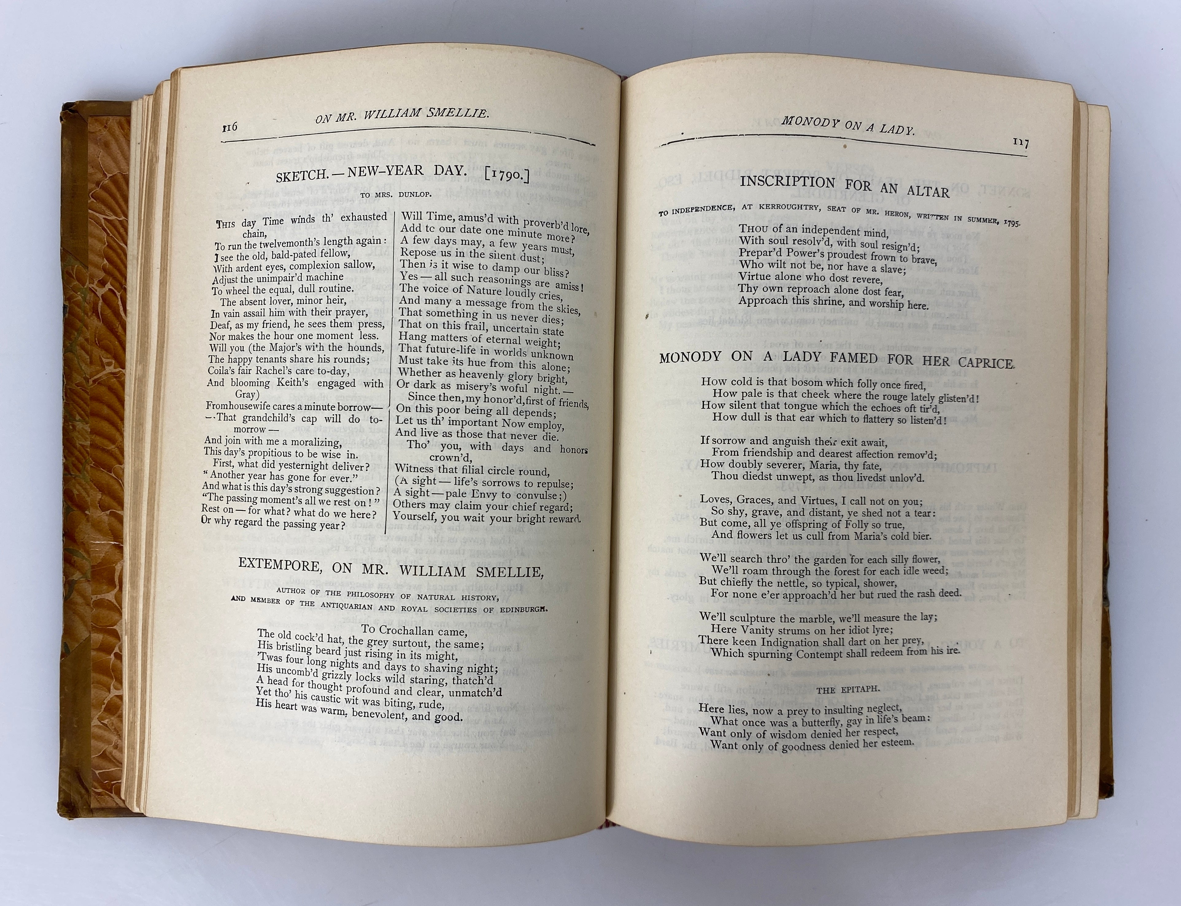 Robert Burns's Complete Poetical Works Alexander Smith Antique HC