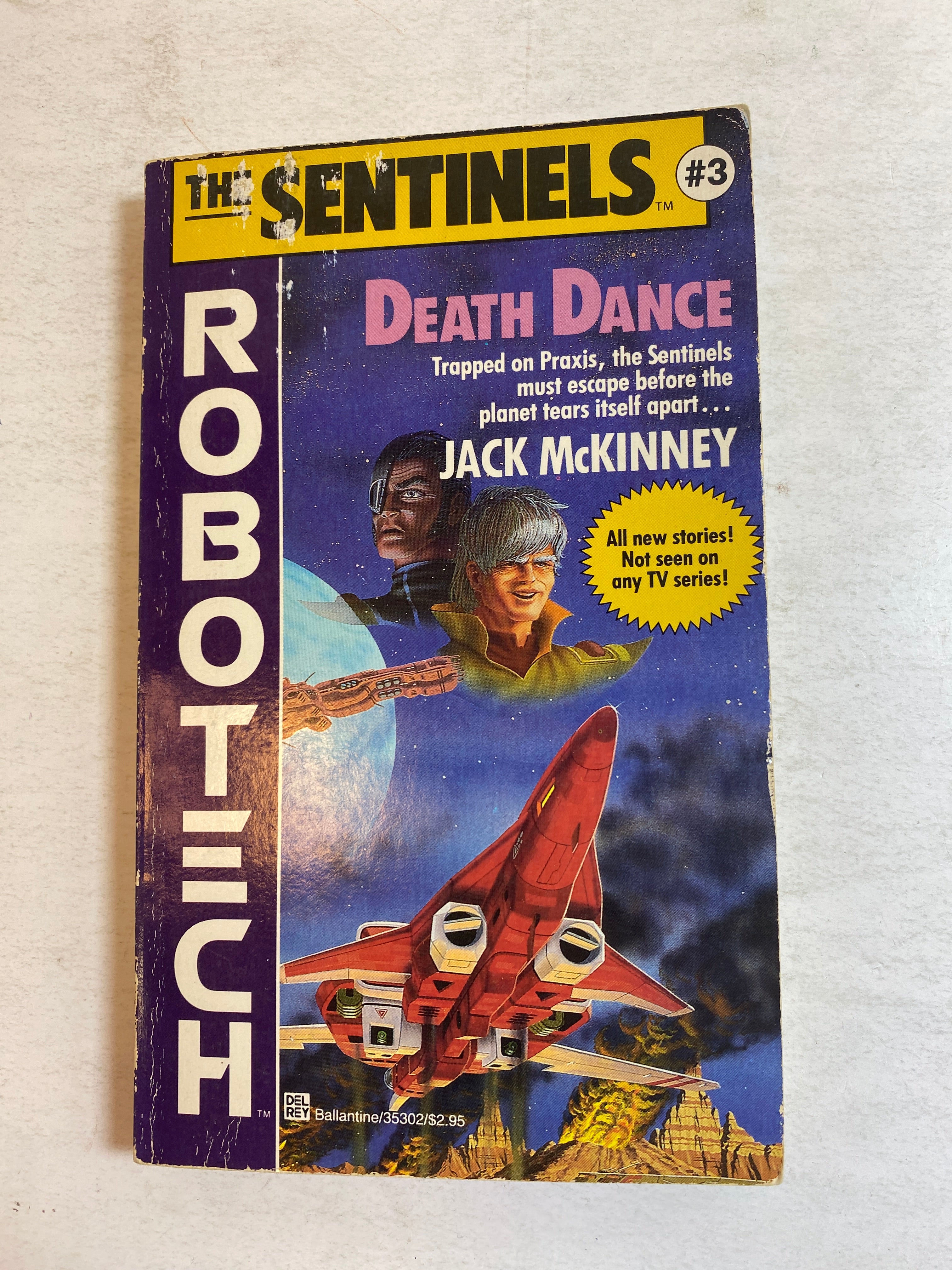 Robotech 3 Death Dance The Sentinels Vintage paperback 1988