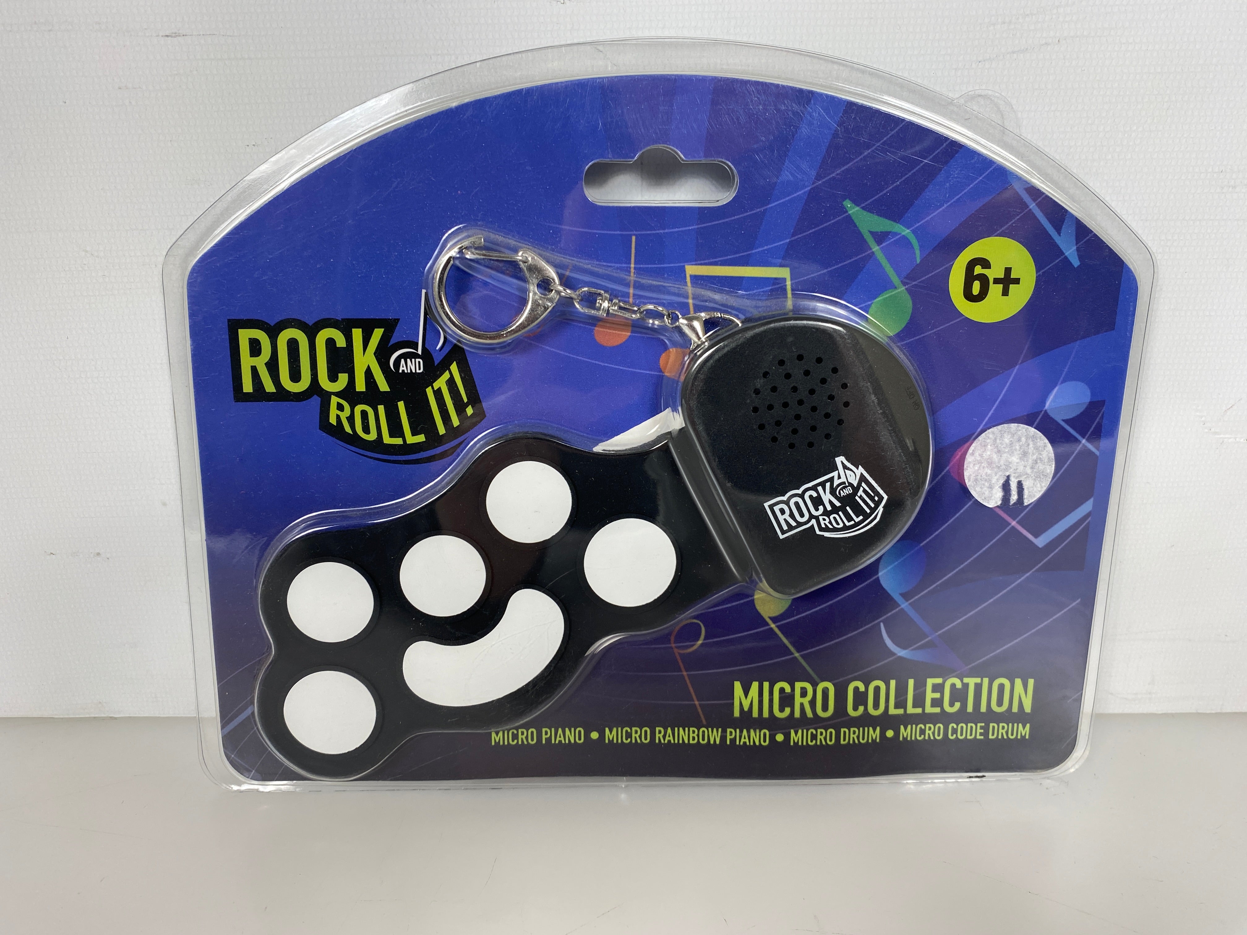 Rock and Roll It! Micro Drum Keychain