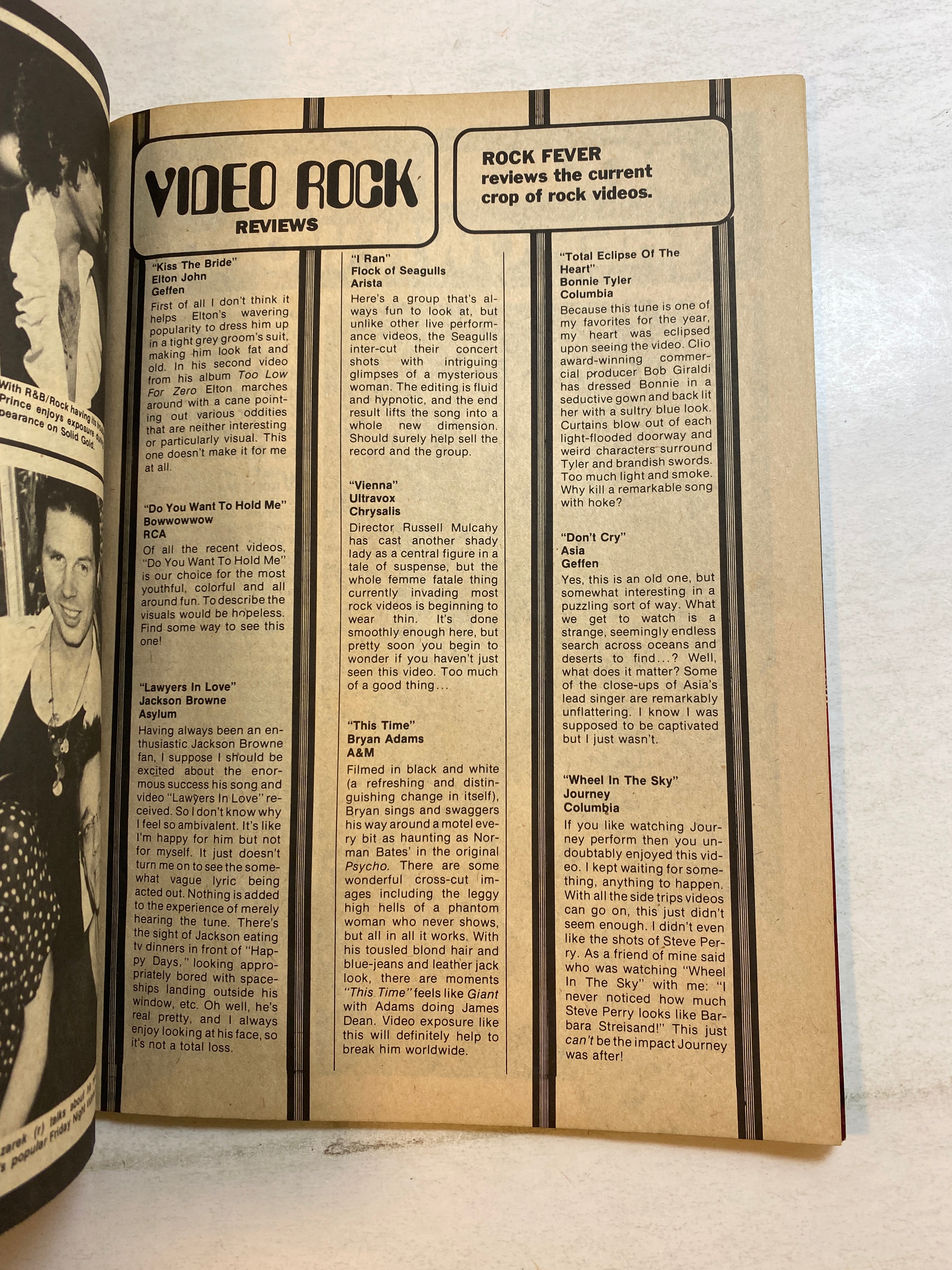 Rock Fever Magazine March 1984 Def Leppard