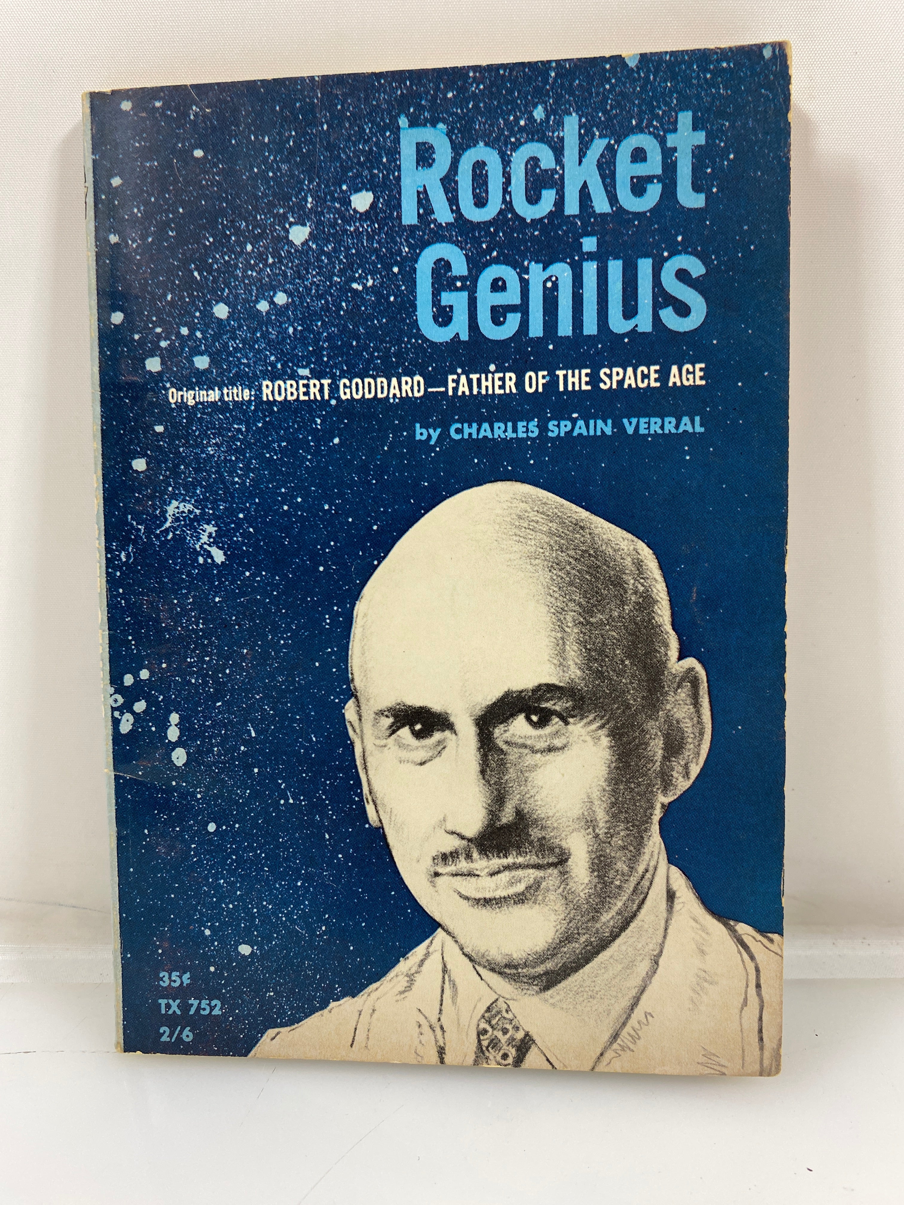 Rocket Genius by Verral Scholastic Book 1965 SC
