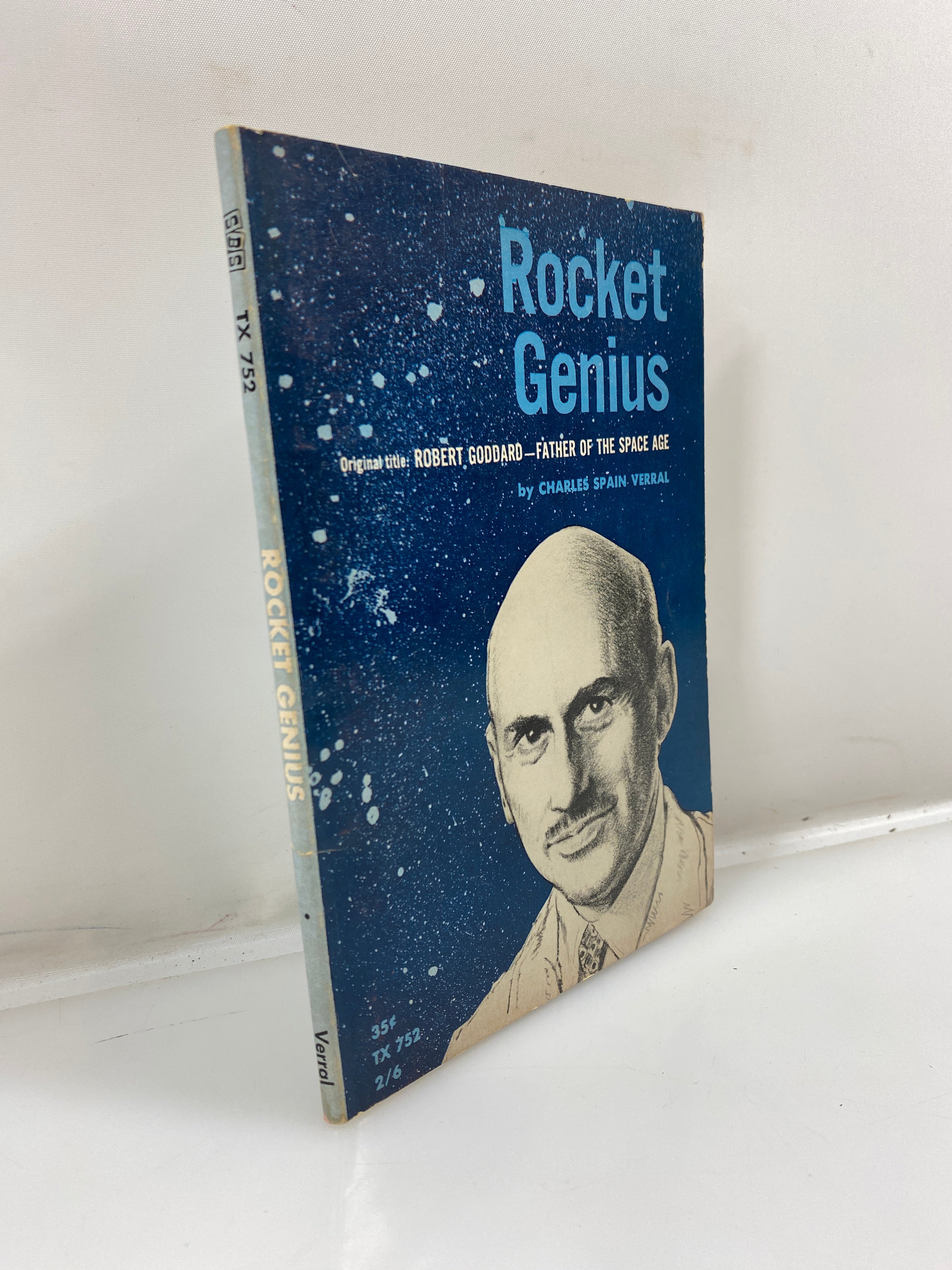 Rocket Genius by Verral Scholastic Book 1965 SC