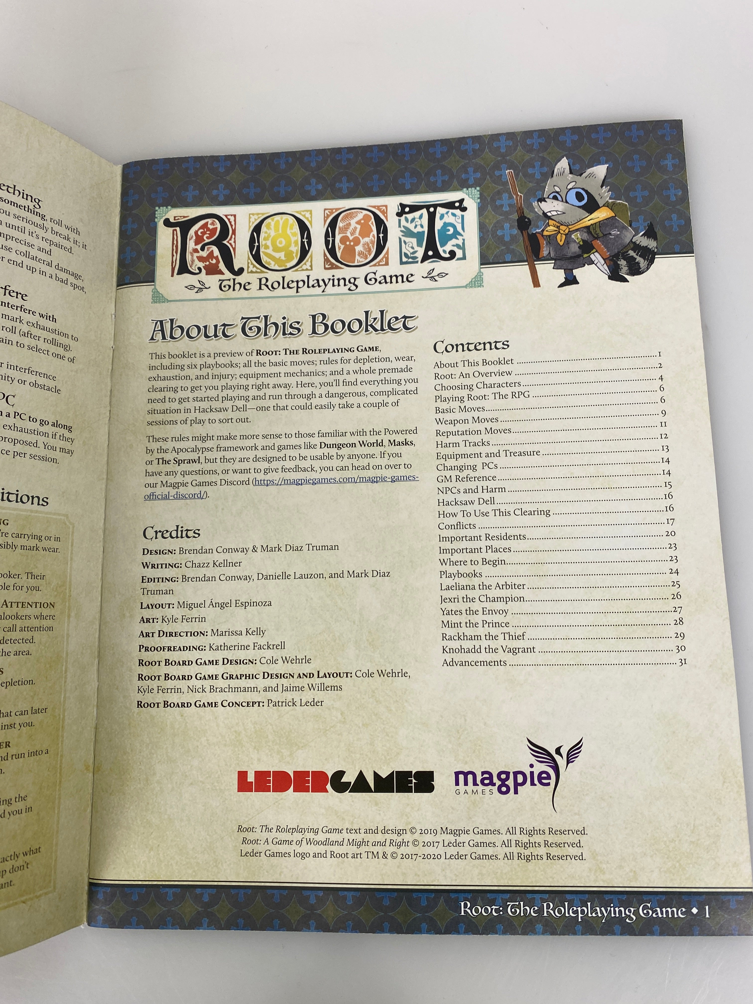 Root: The Roleplaying Game 2020