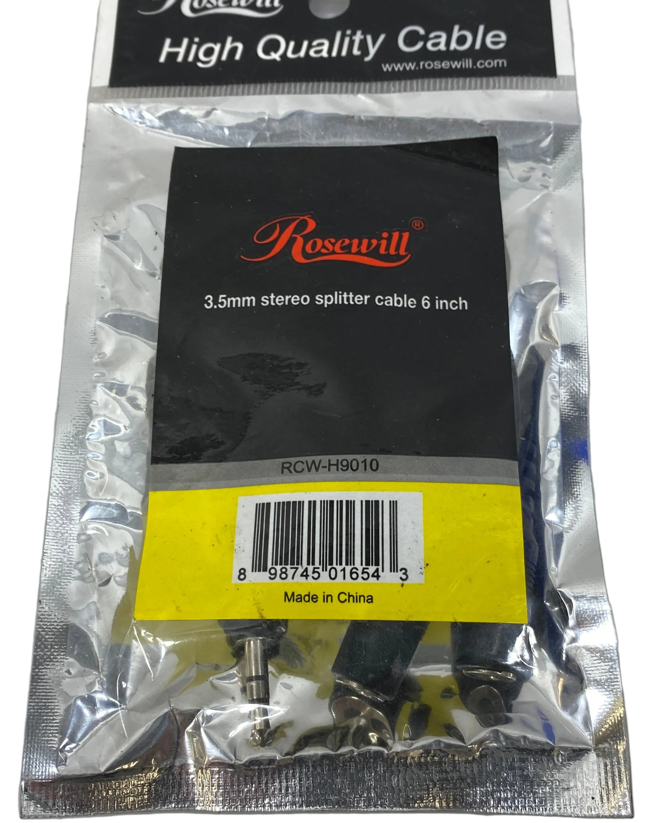 Rosewill 3.5mm stereo Splitter Cable 6 inch