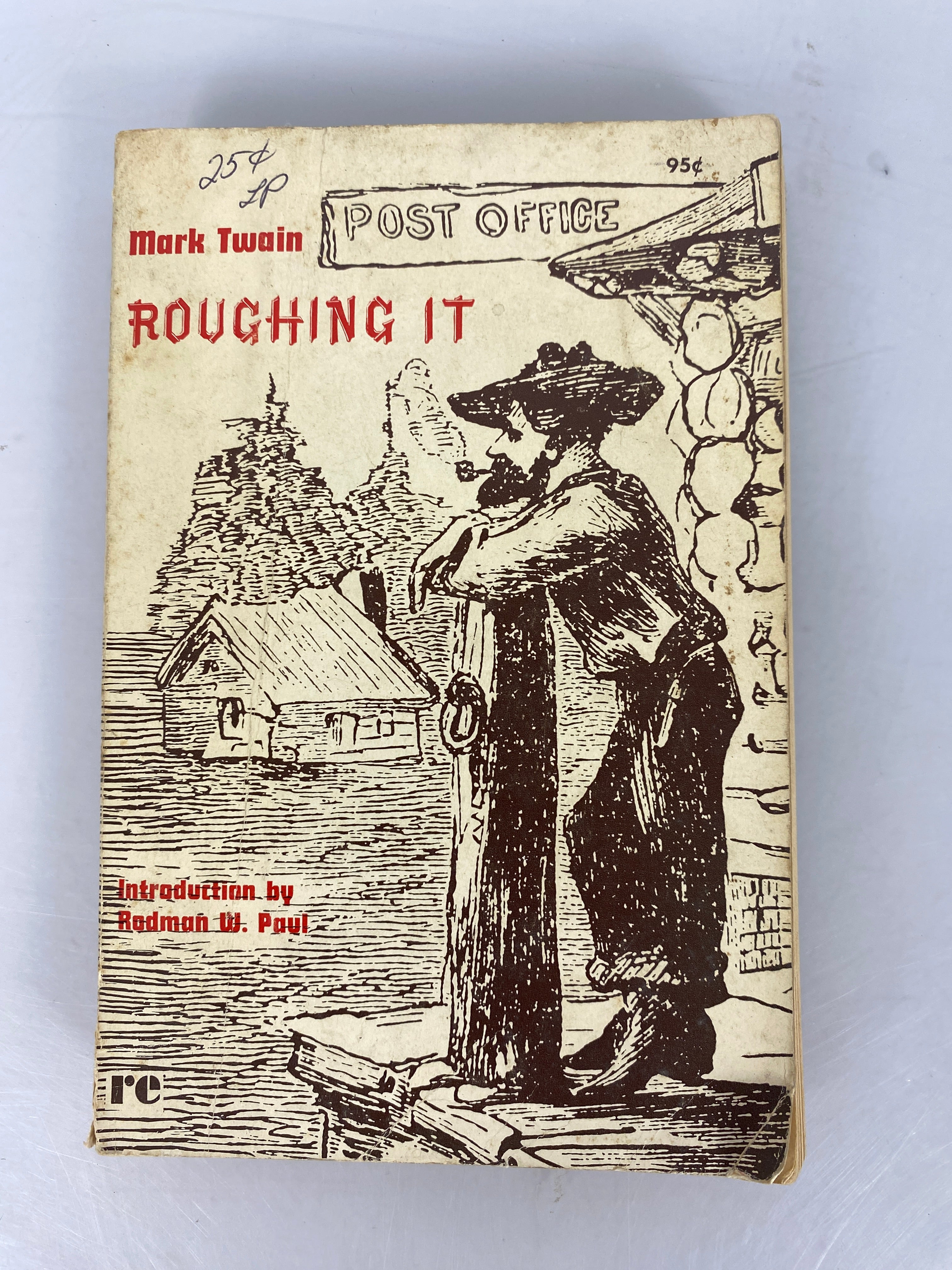 Roughing It Mark Twain 1961 Rinehart Edition Paperback