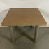 Rounded Metal Leg Laminate Top Table