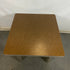 Rounded Metal Leg Laminate Top Table