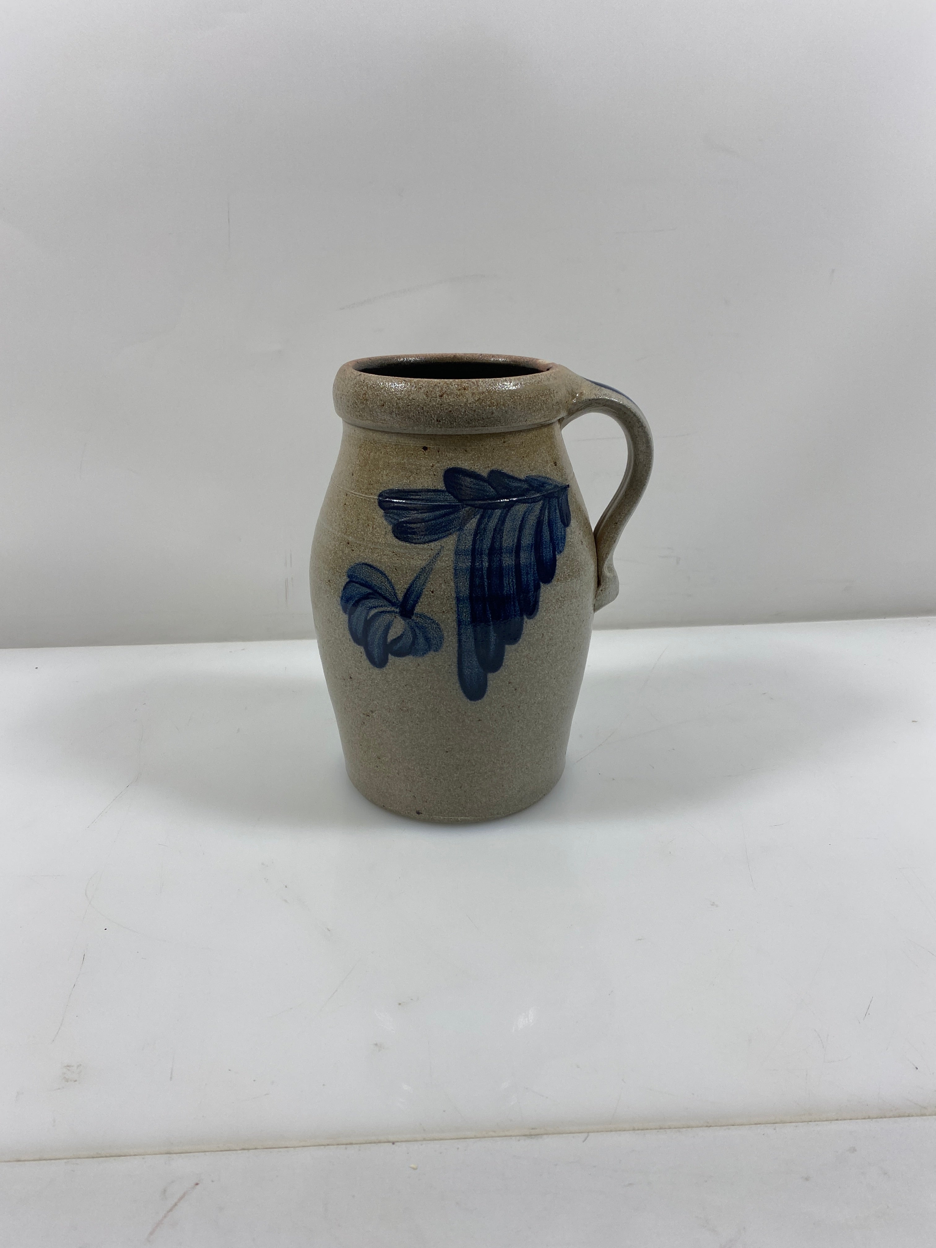 Rowe Pottery Works Grey Stoneware Pitcher