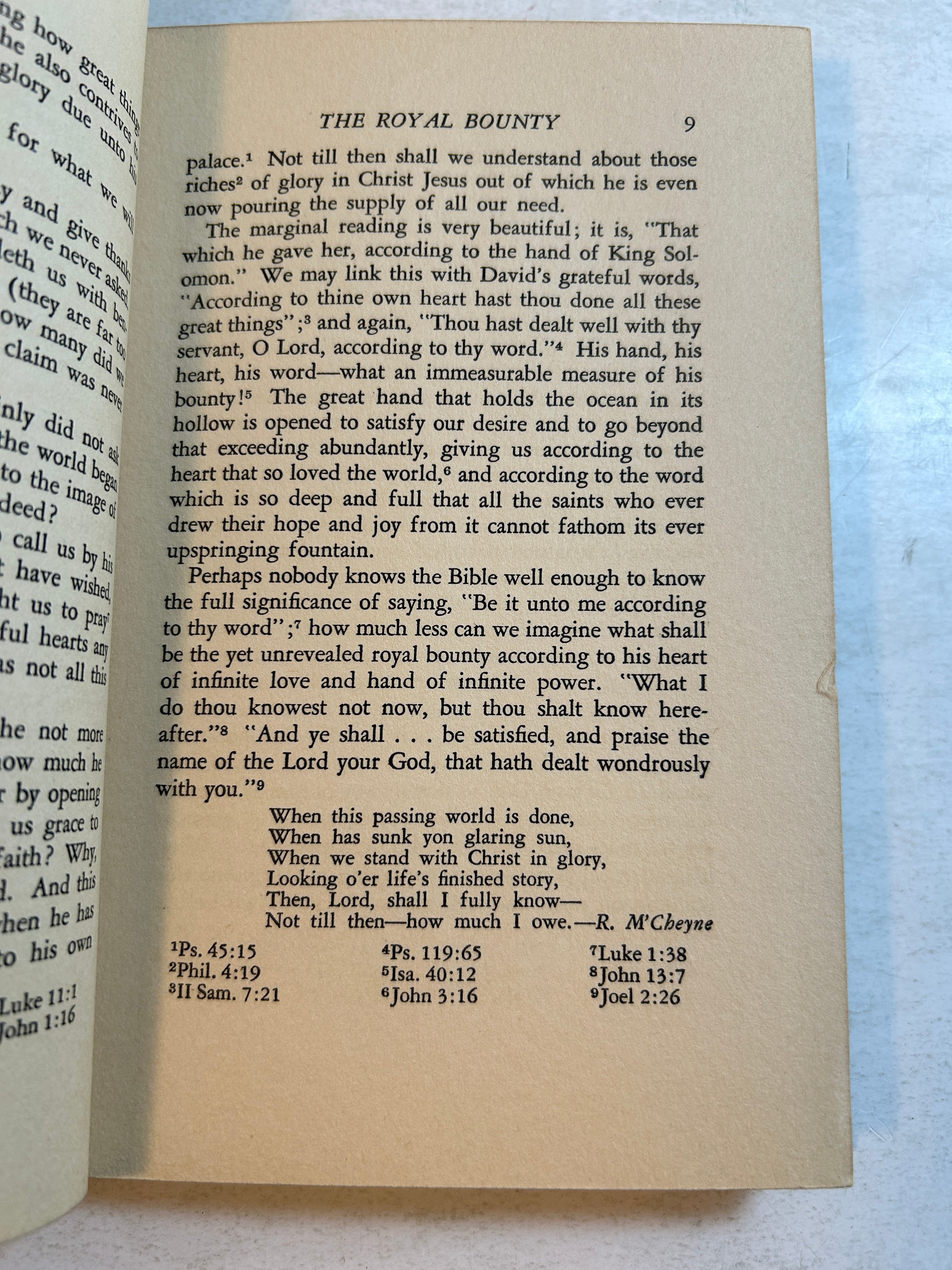 Royal Bounty by Frances Ridley Havergal The Warner Press