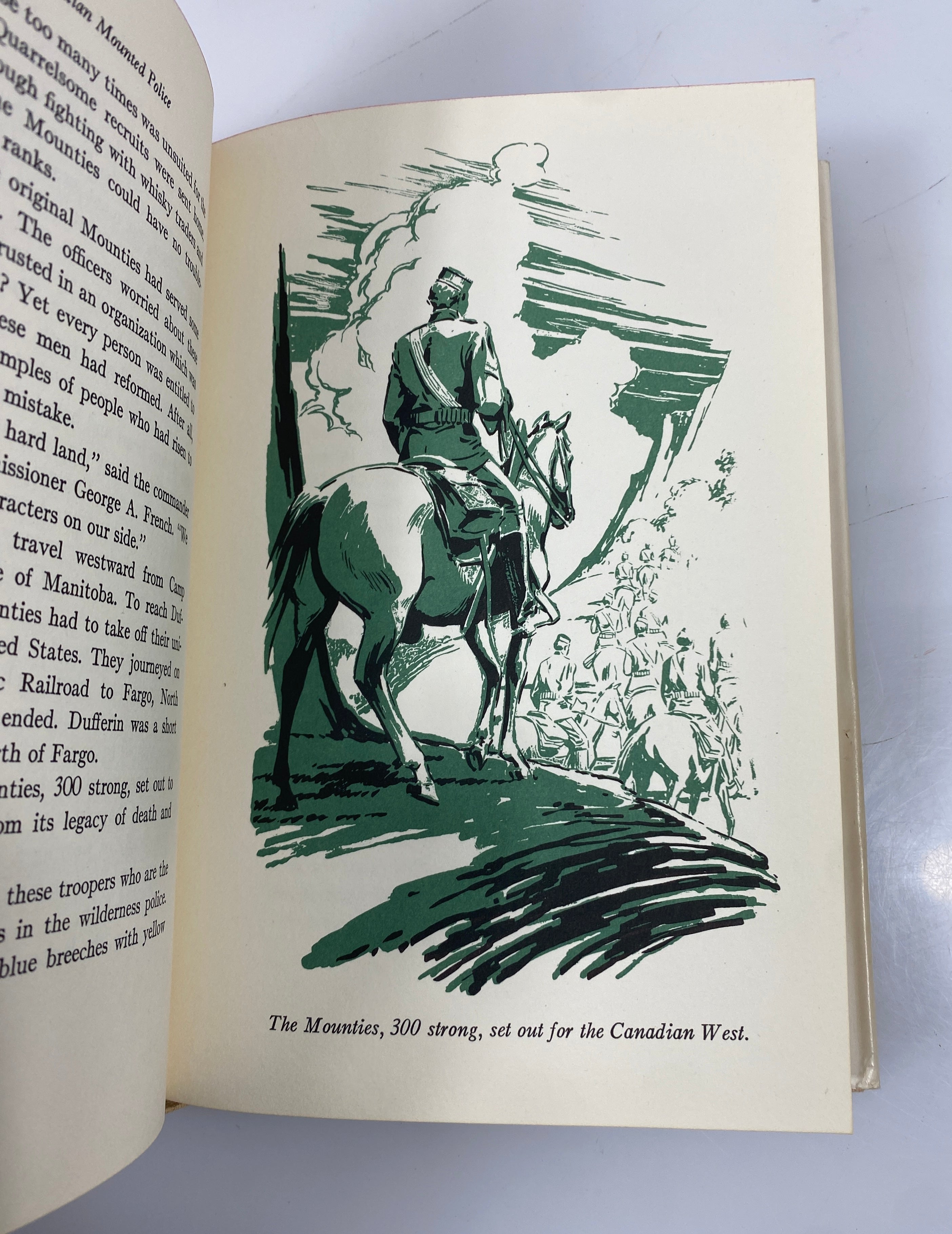Royal Canadian Mounted Police Richard Neuberger Random House 1953 HCDJ