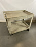 Rubbermaid Beige Utility Cart w/ Shelves