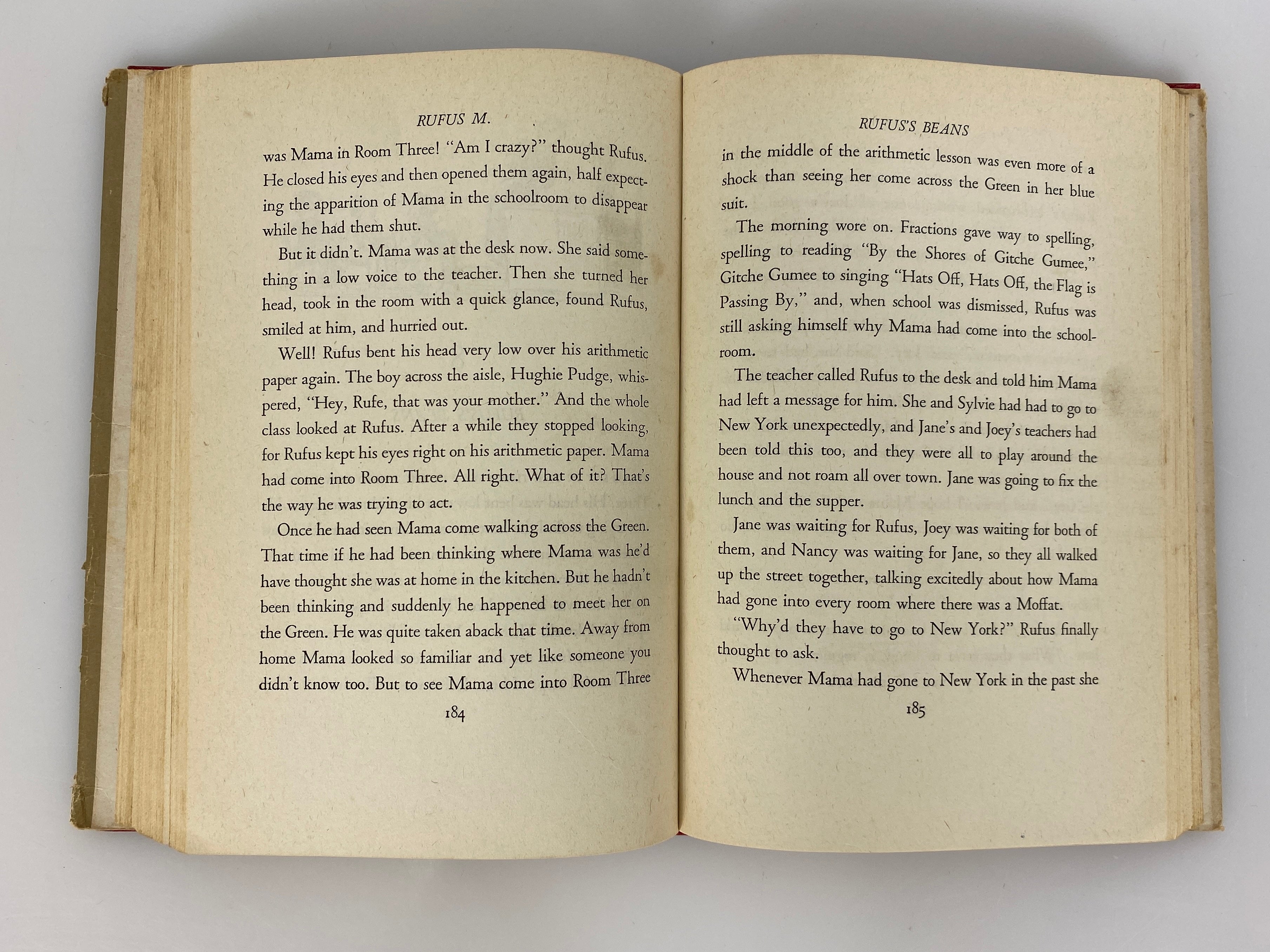 Rufus M. by Eleanor Estes 1943 Vintage HC DJ