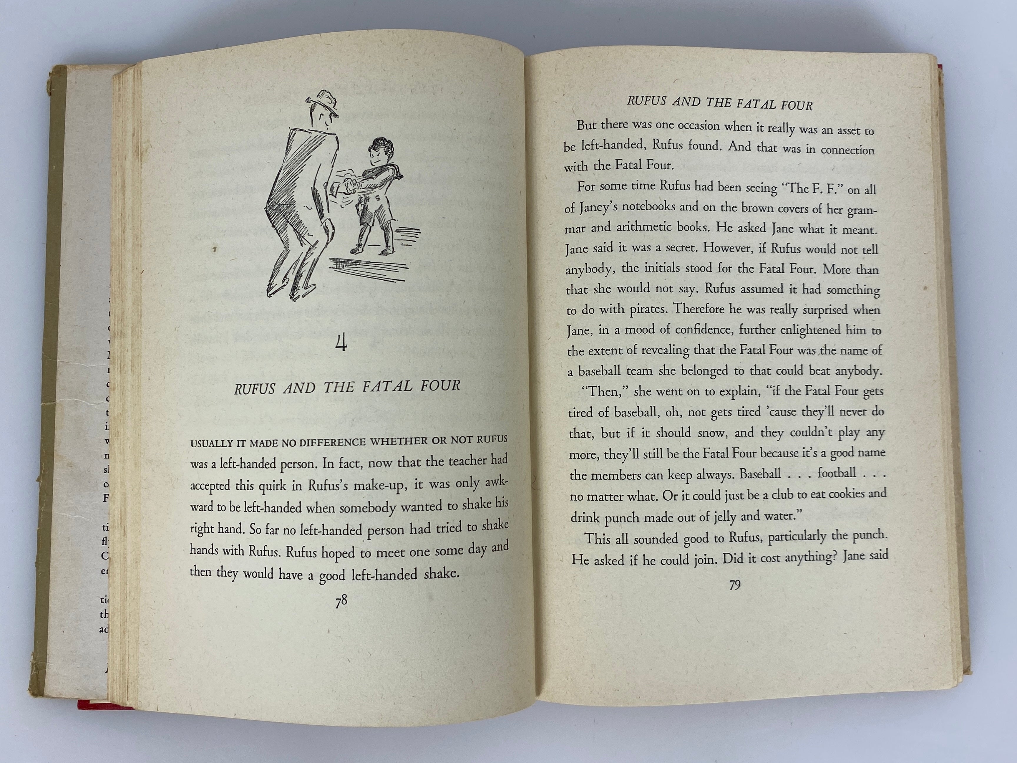 Rufus M. by Eleanor Estes 1943 Vintage HC DJ
