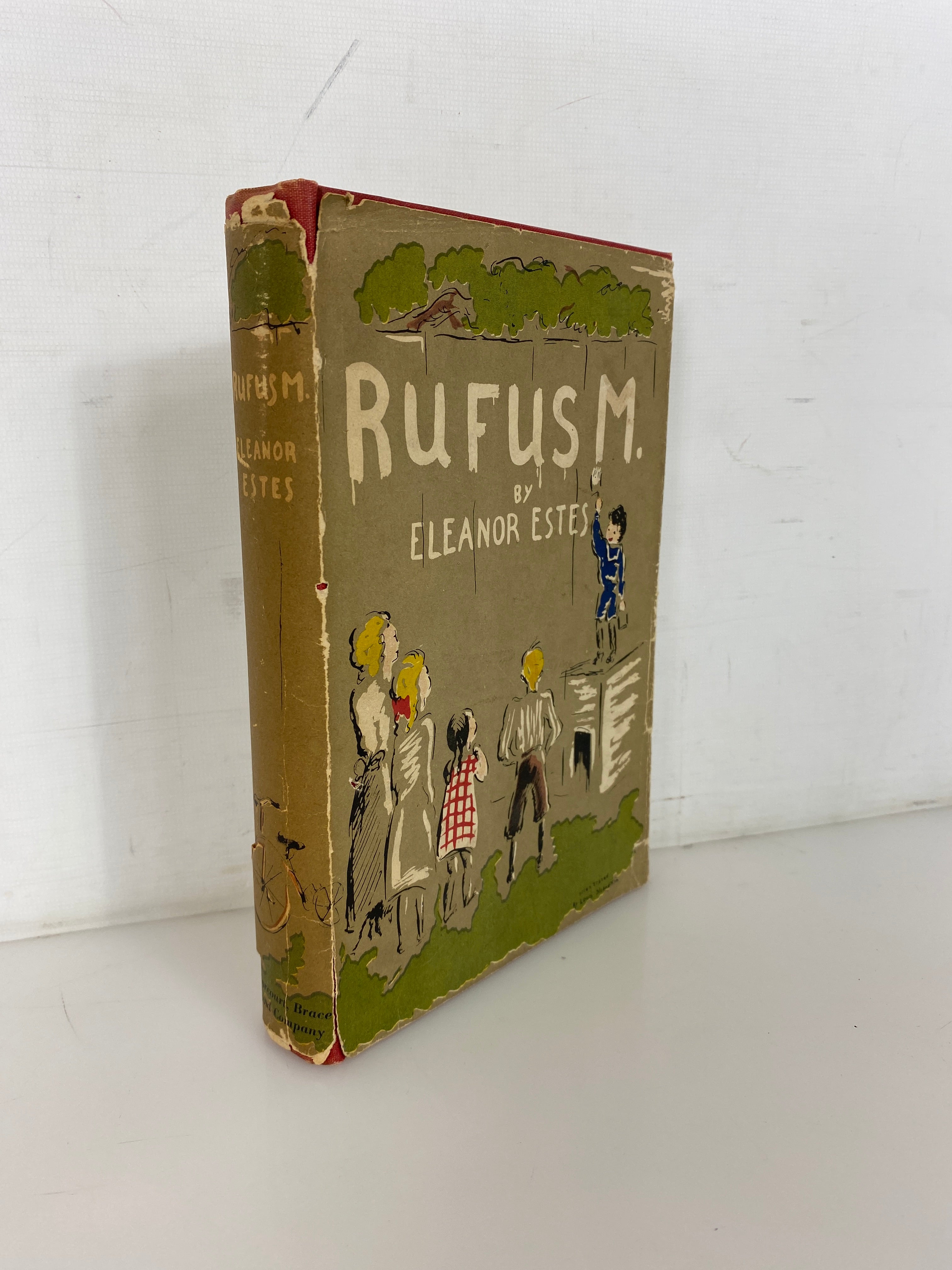 Rufus M. by Eleanor Estes 1943 Vintage HC DJ