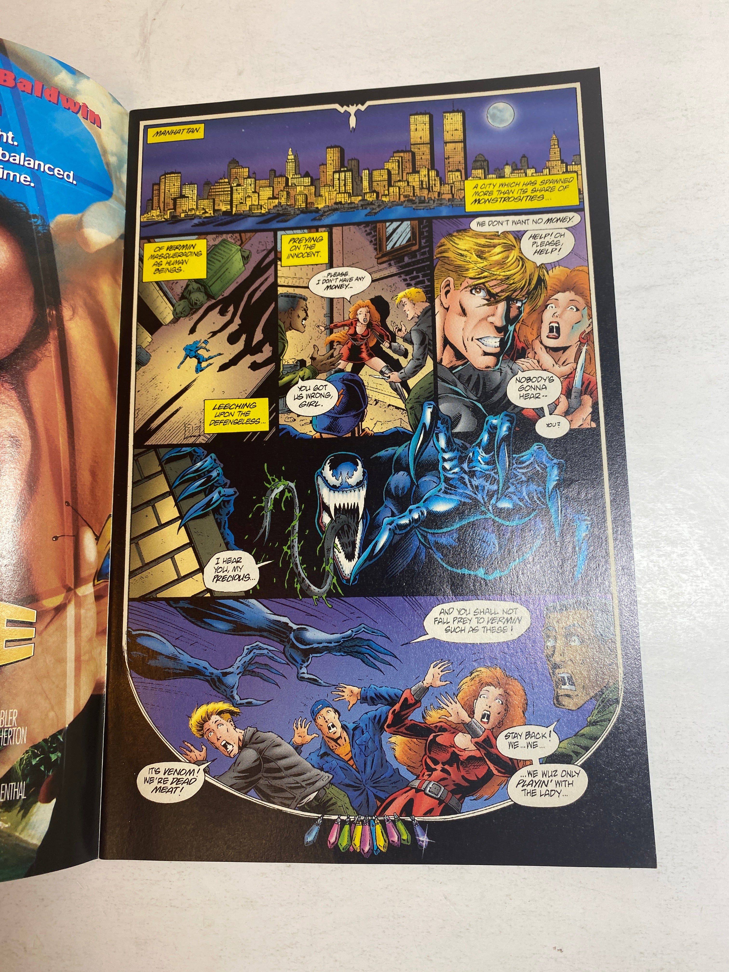 Rune Vs. Venom Malibu Marvel Comic 1996