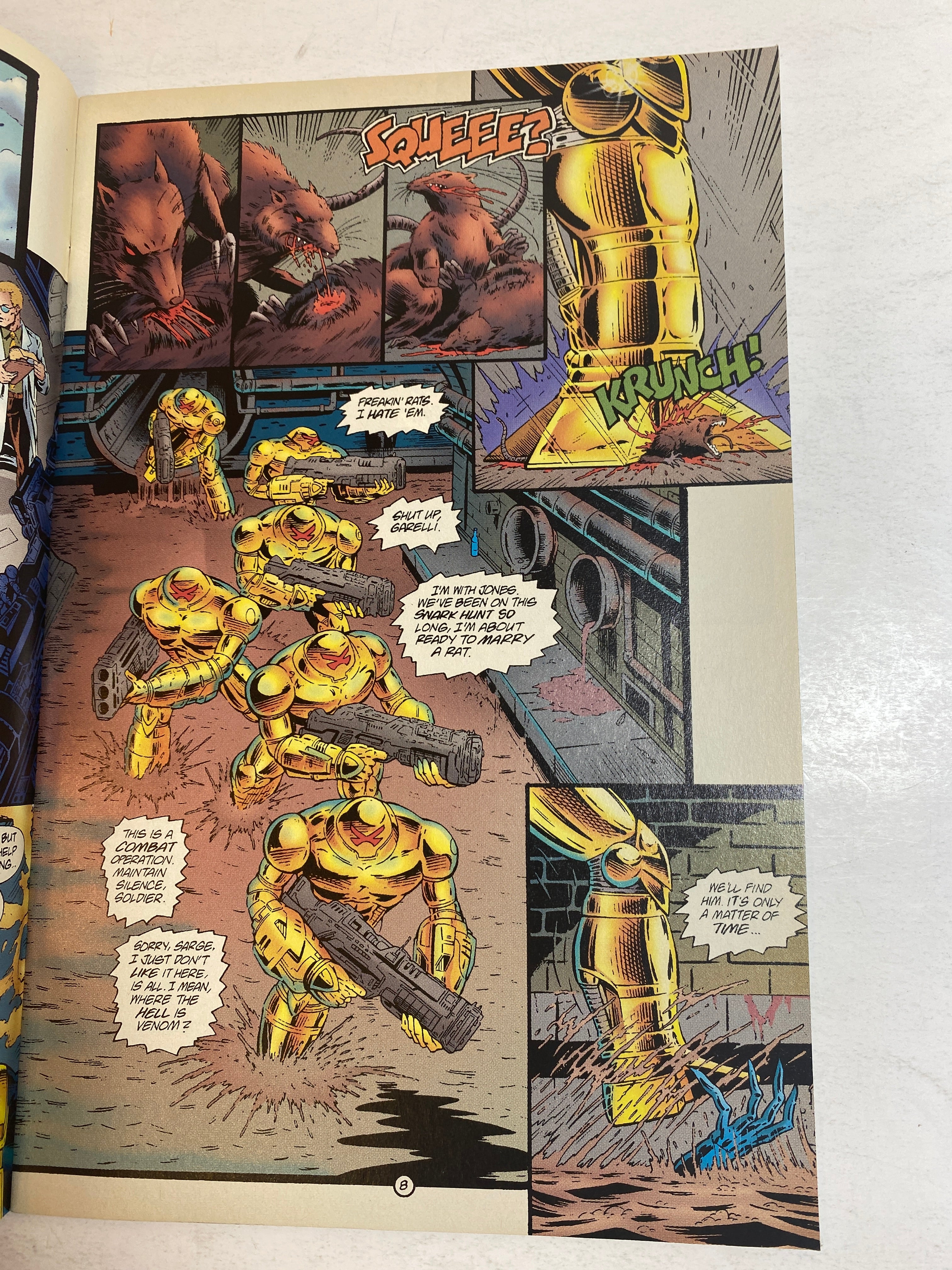 Rune Vs. Venom Malibu Marvel Comic 1996