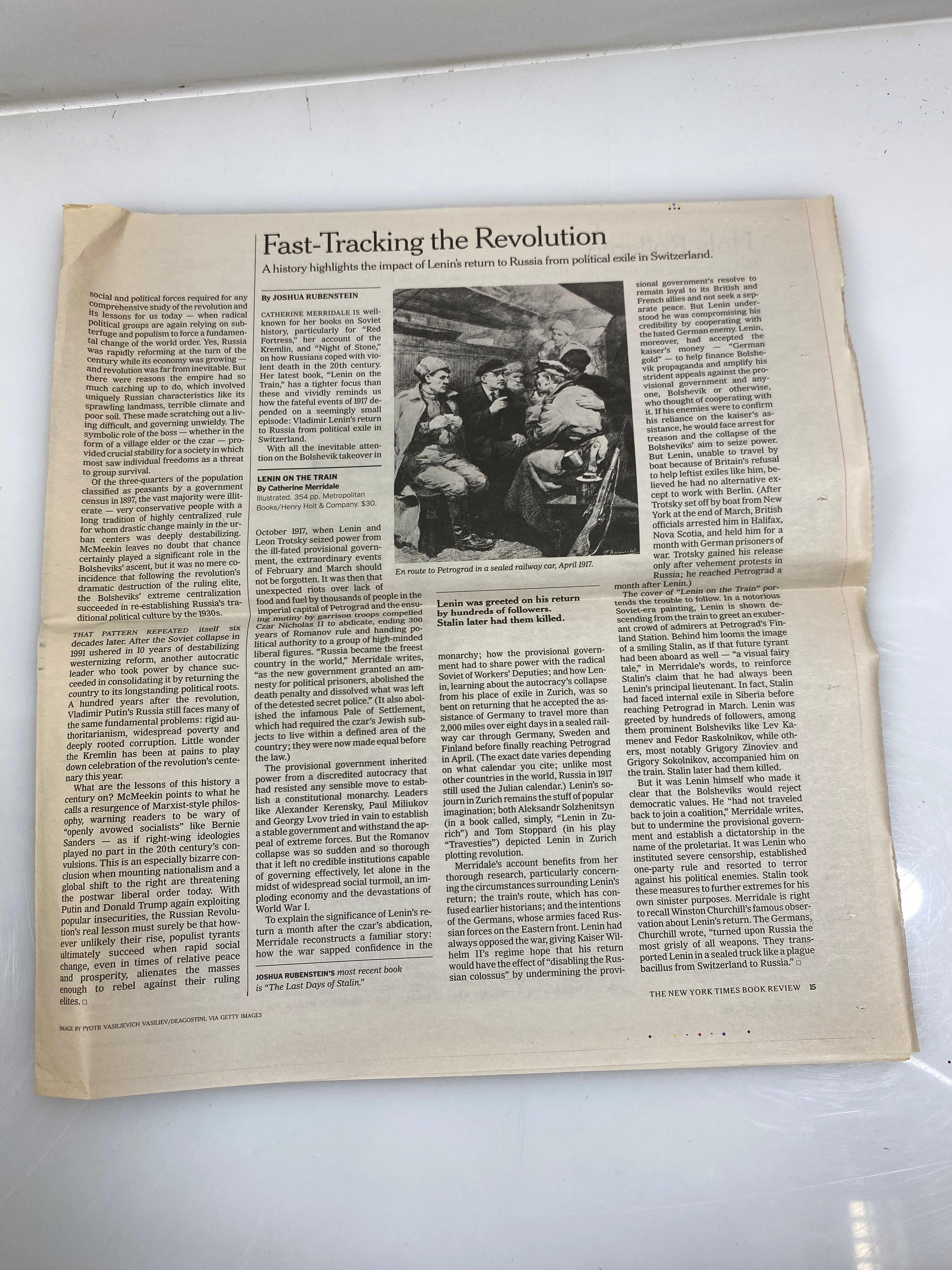 Russia in Revolution by Halliday Horizon Caravel Book 1967 HC