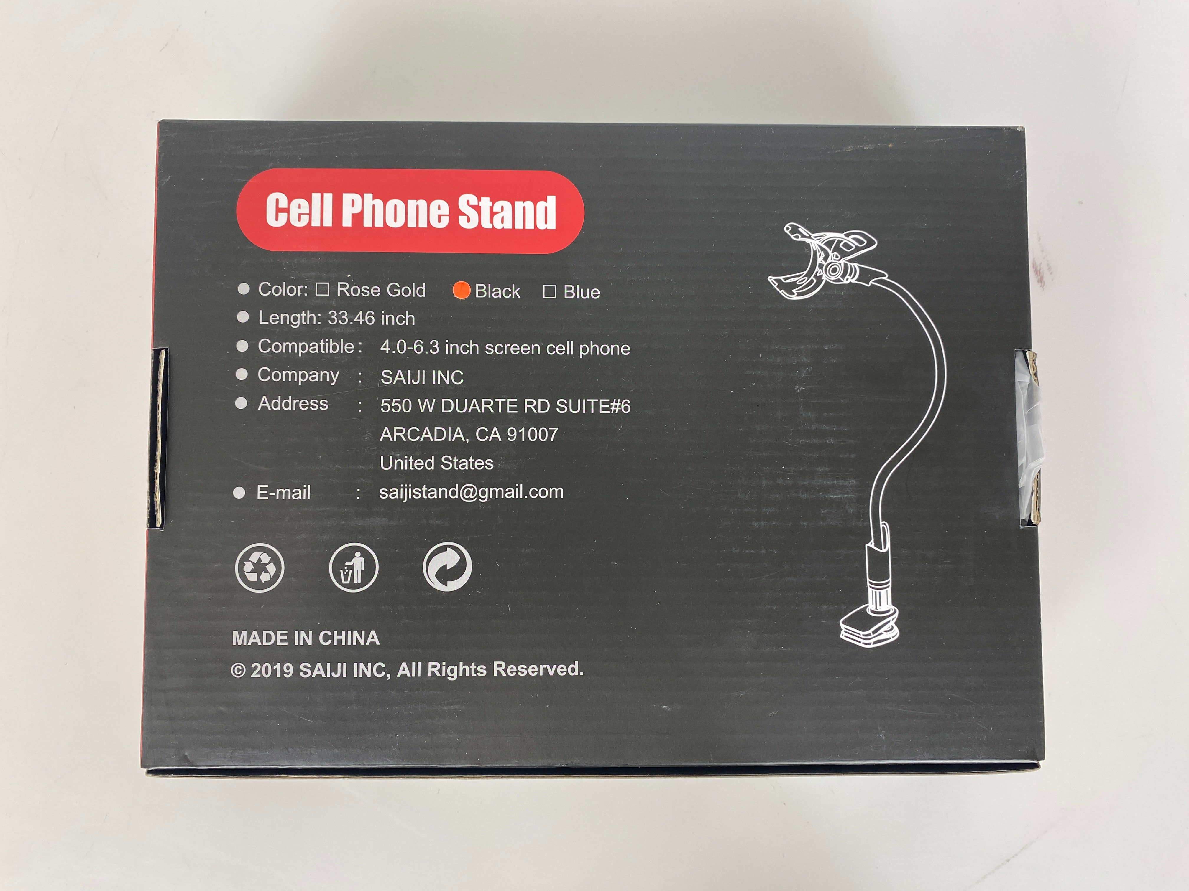 Saiji Cell Phone Stand Model IVY *New*