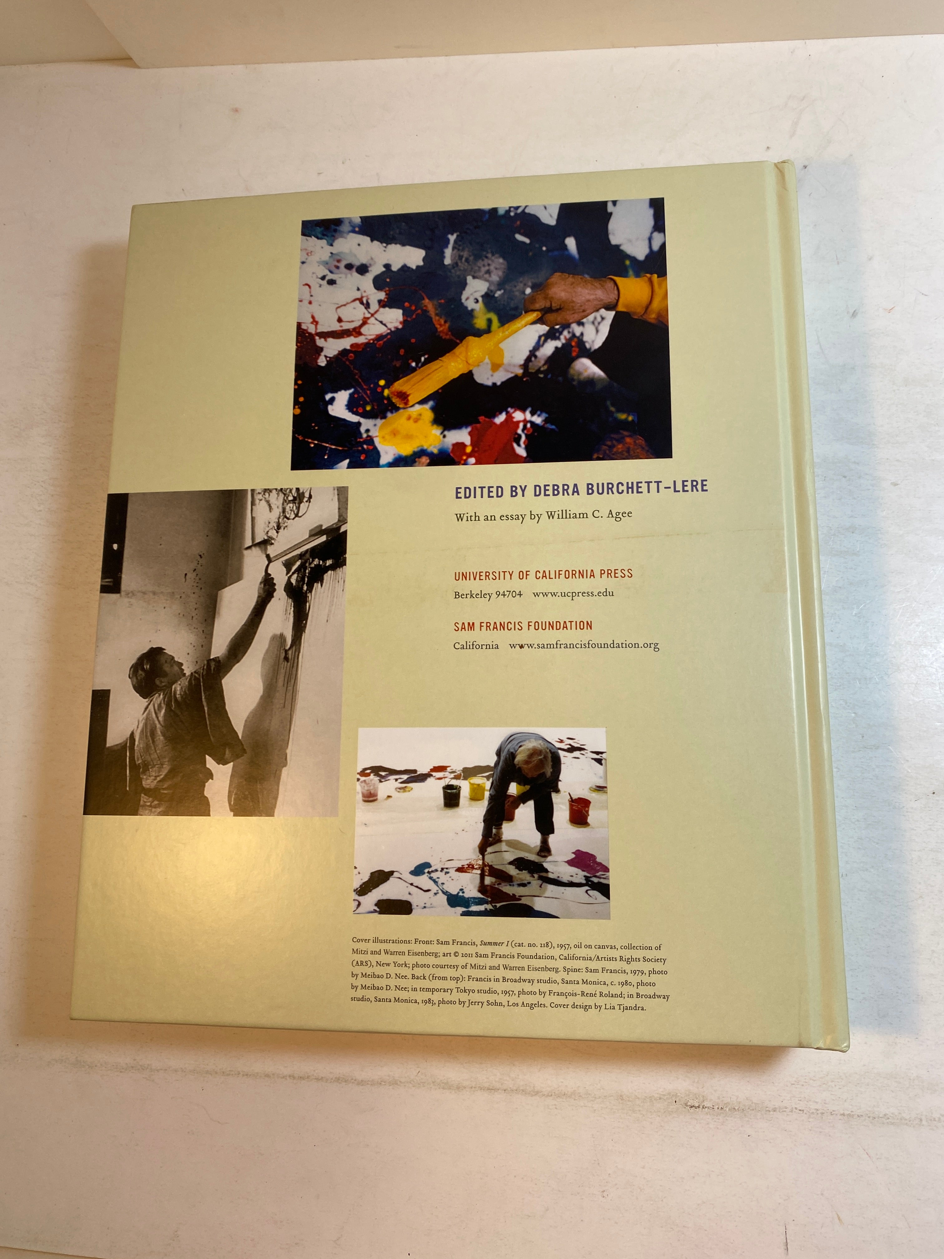 Sam Francis Catalogue Raissonne of Canvas and Panel Paintings 2011 HC