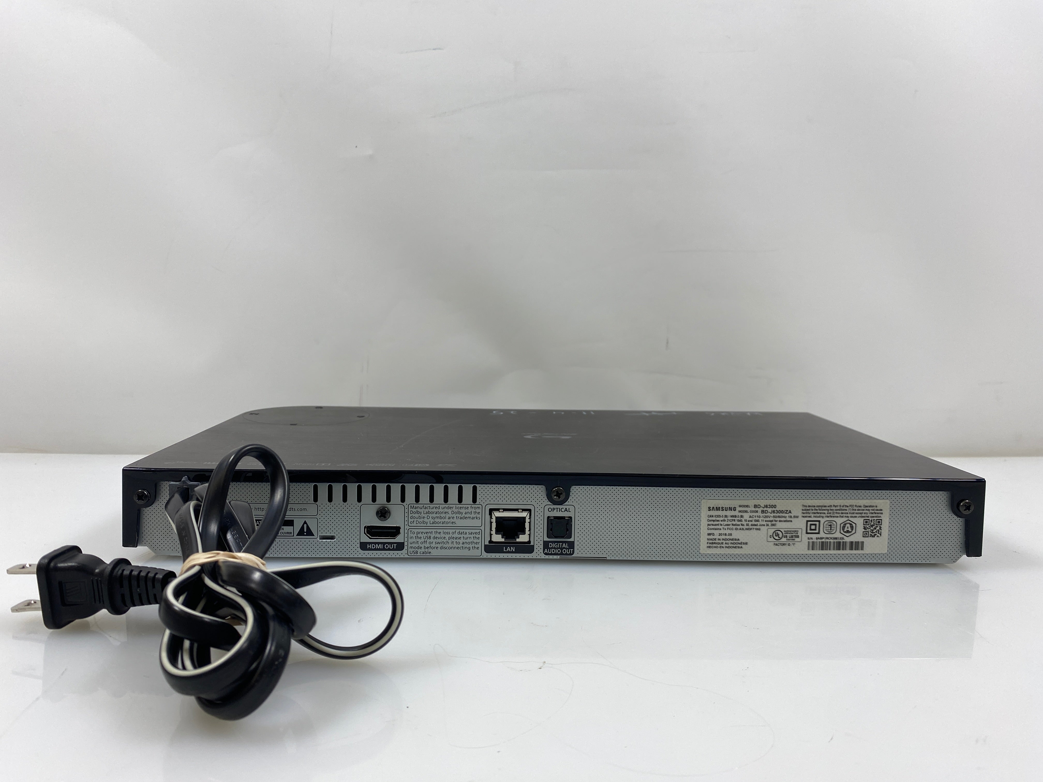 Samsung BD-J6300 3D Wi-Fi Blu-Ray Player