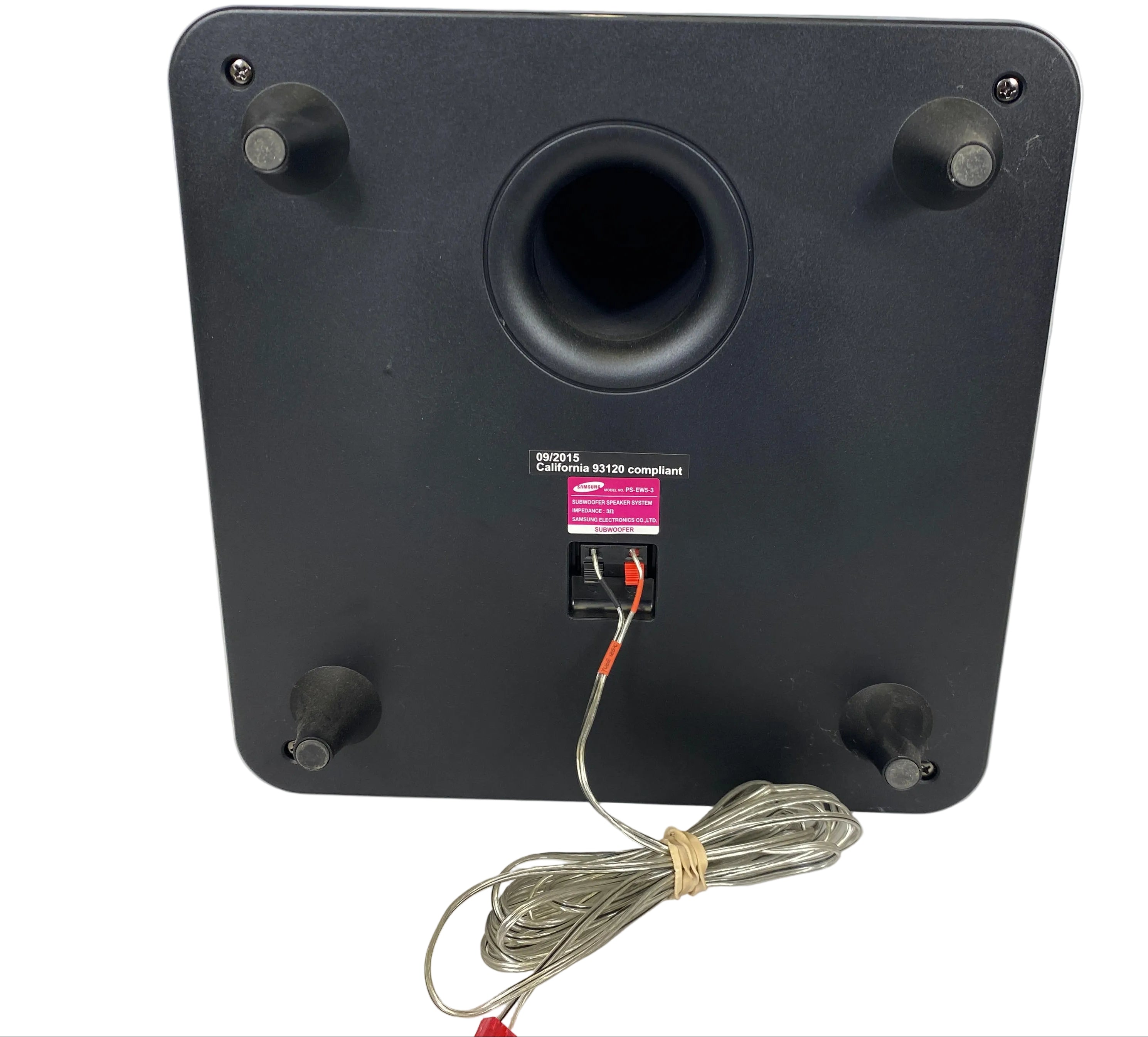 Samsung PS-EW5-3 Subwoofer Speaker System *No Center Speaker*