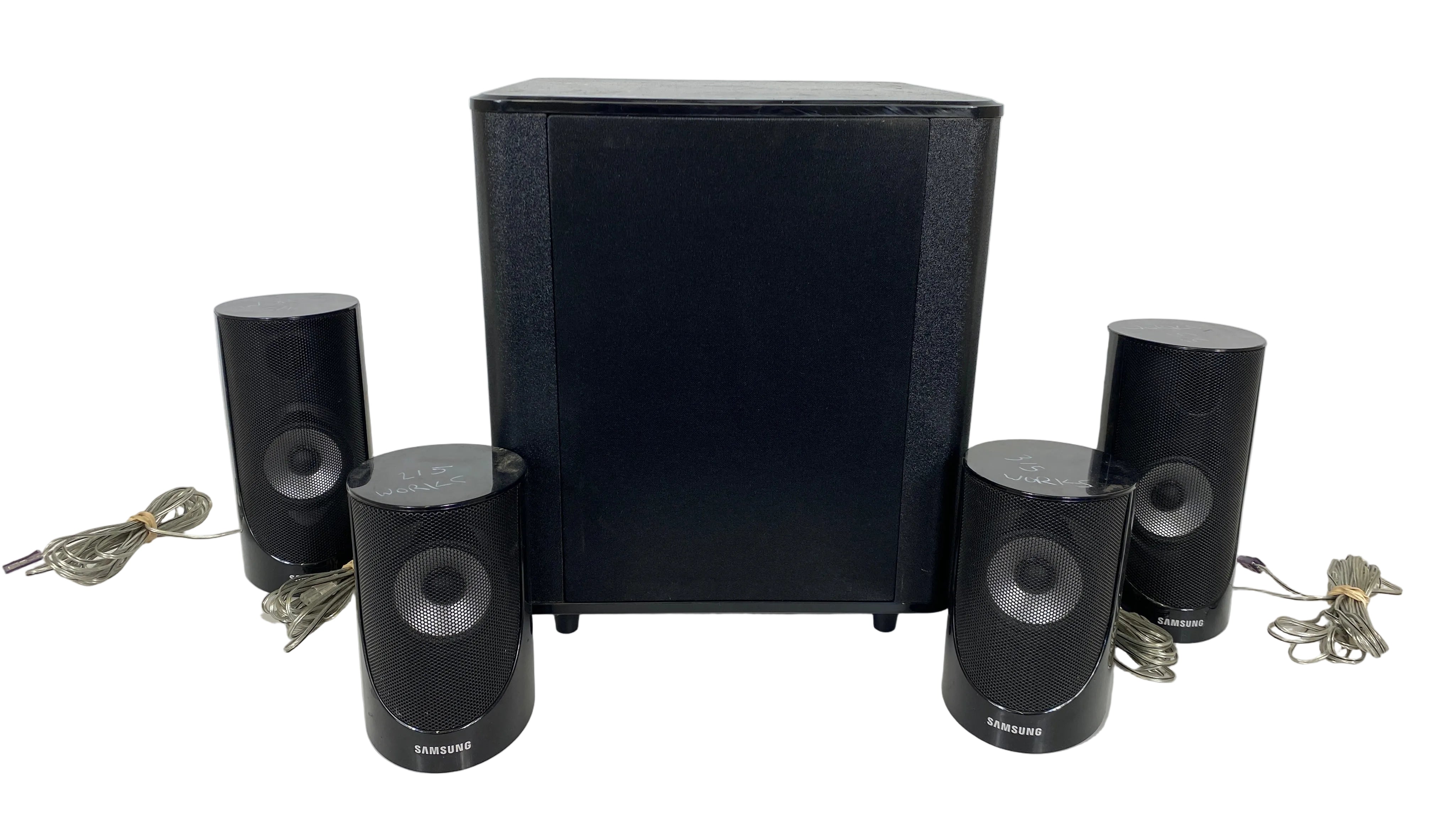 Samsung PS-EW5-3 Subwoofer Speaker System *No Center Speaker*