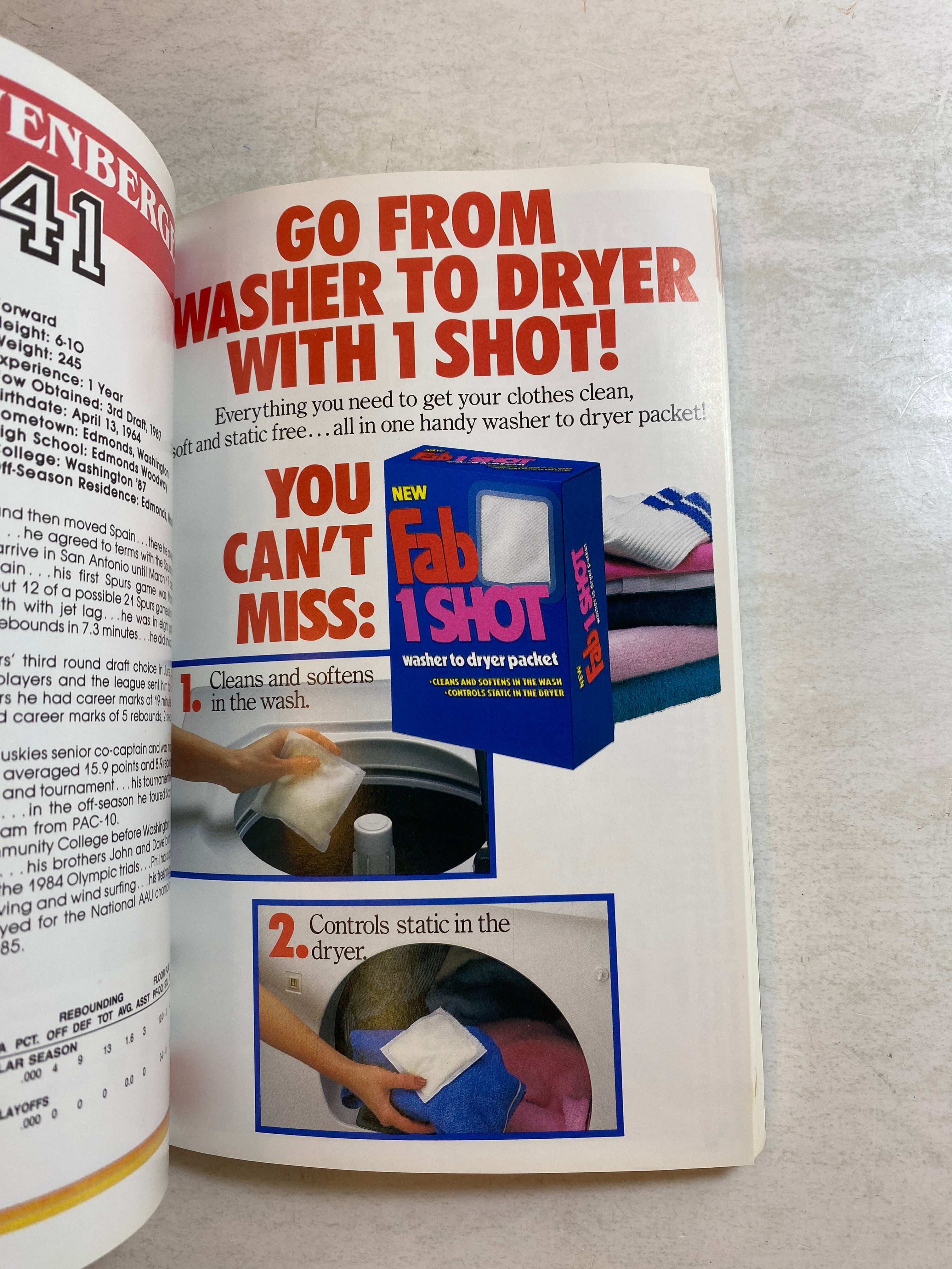 San Antonio Spurs NBA Media Guide 1988-1989