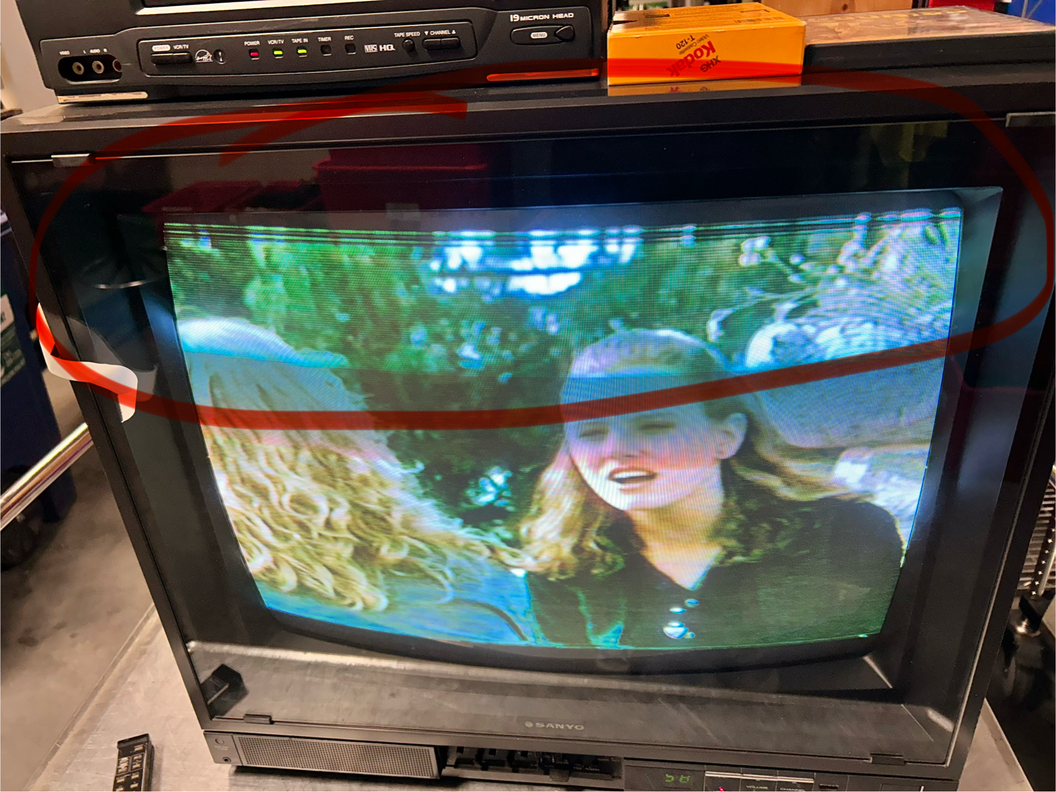 Sanyo AVM-258 CRT Monitor