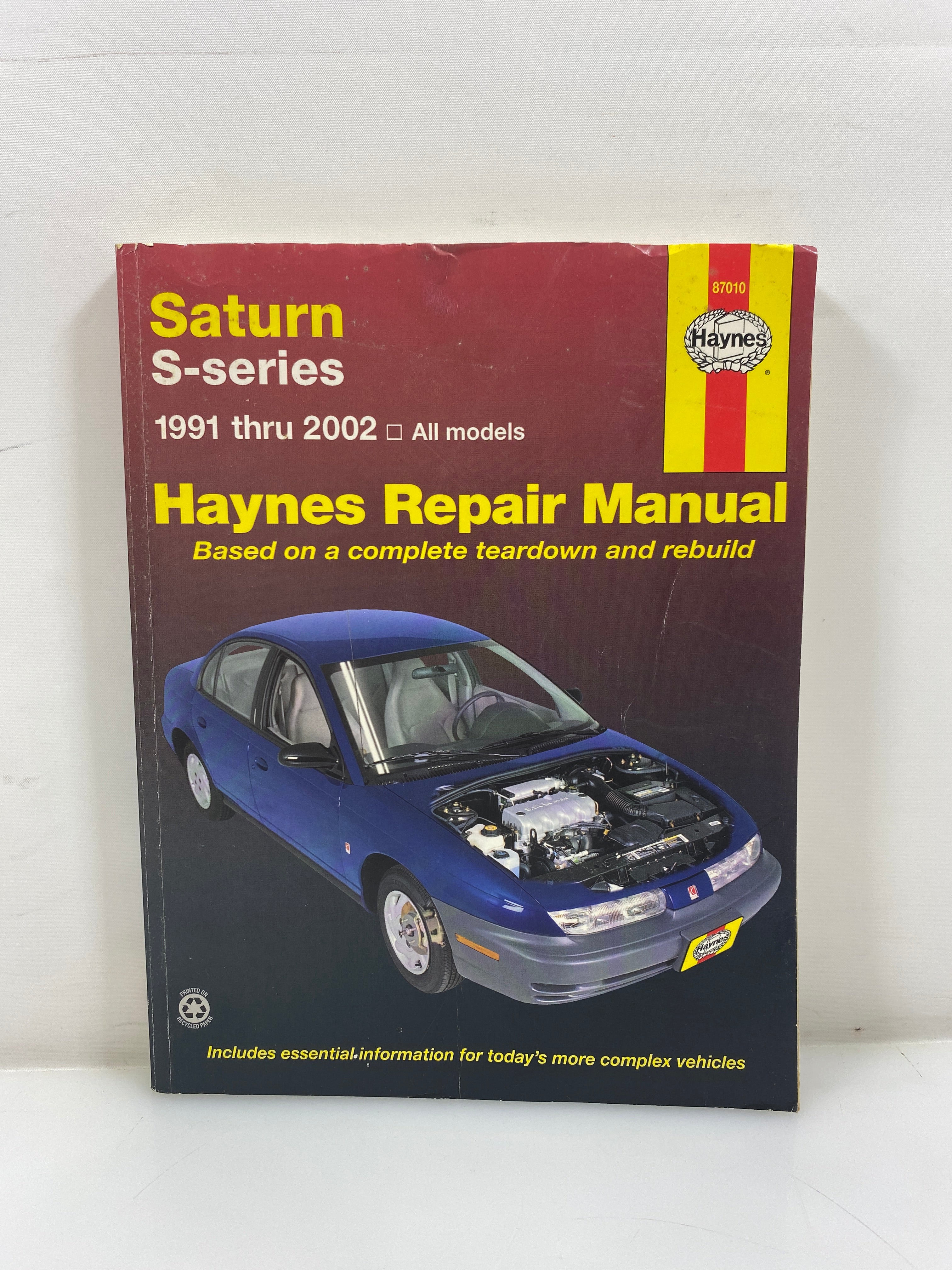 Saturn S-Series Automotive Repair Manual 1991-2002 Ryan/Haynes SC